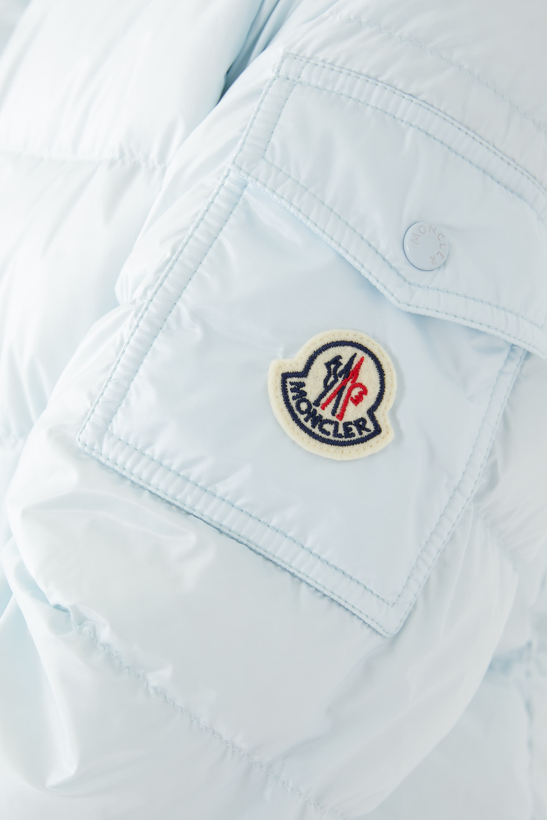 جاكيت جليس قصير مبطن بالزغب