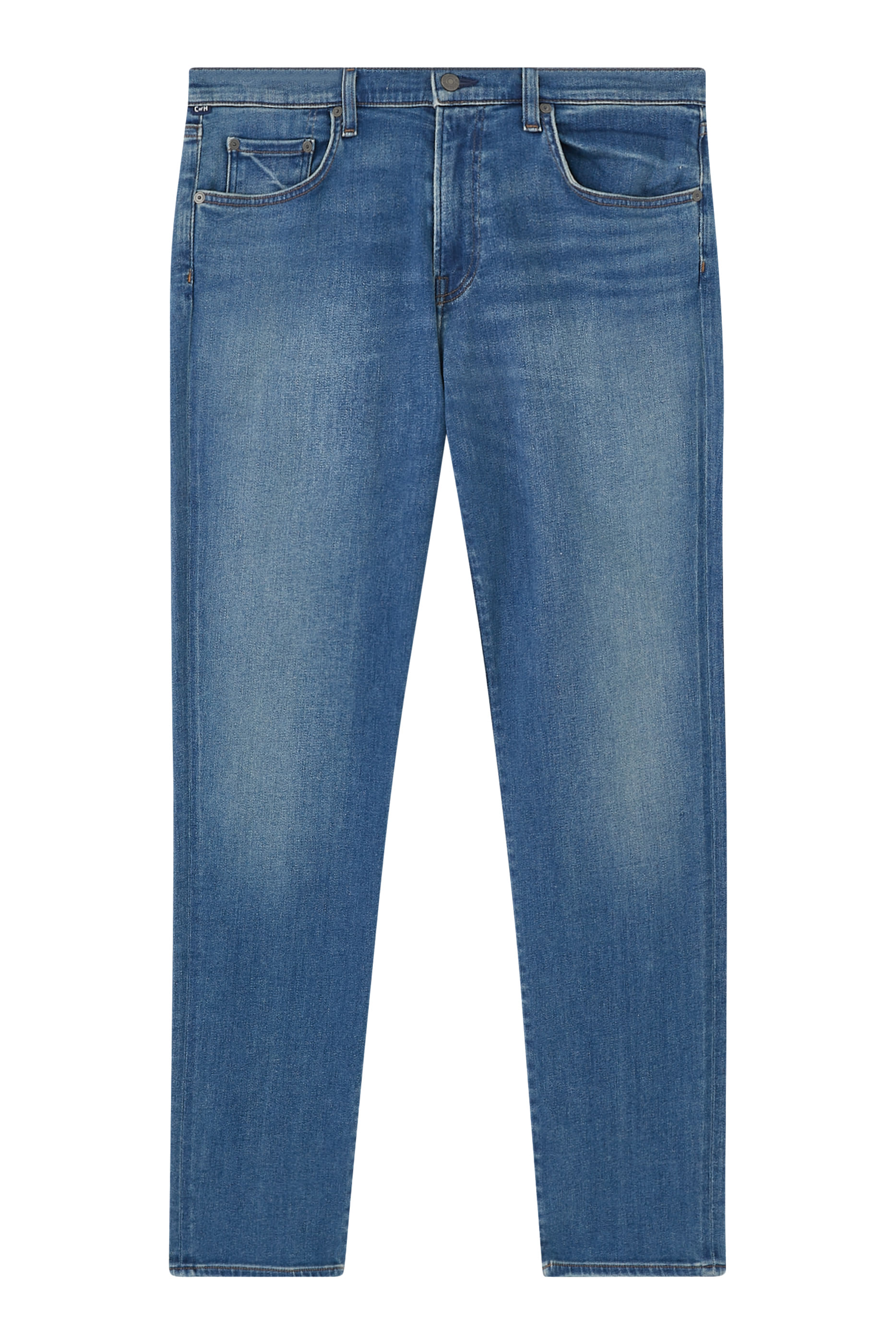 بنطال دنيم لندن بقصة ساق تضيق نحو الأسفل