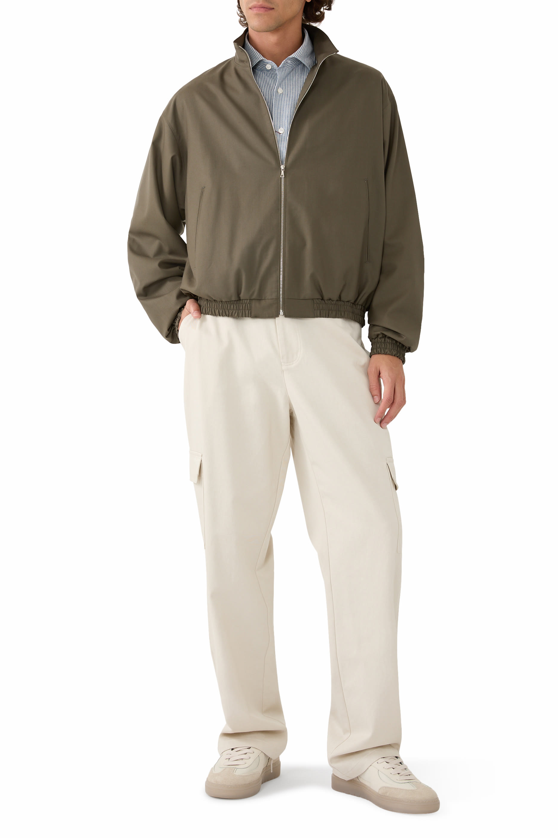 بلوزة بسحاب صوف تروبيكال ناعم للغاية