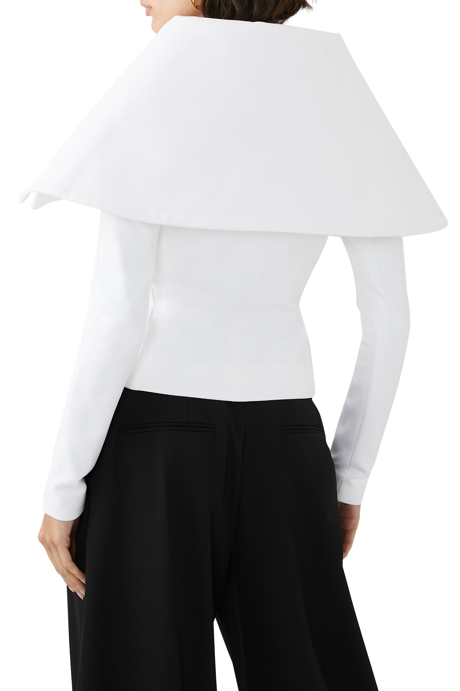 جاكيت بياقة درابيه