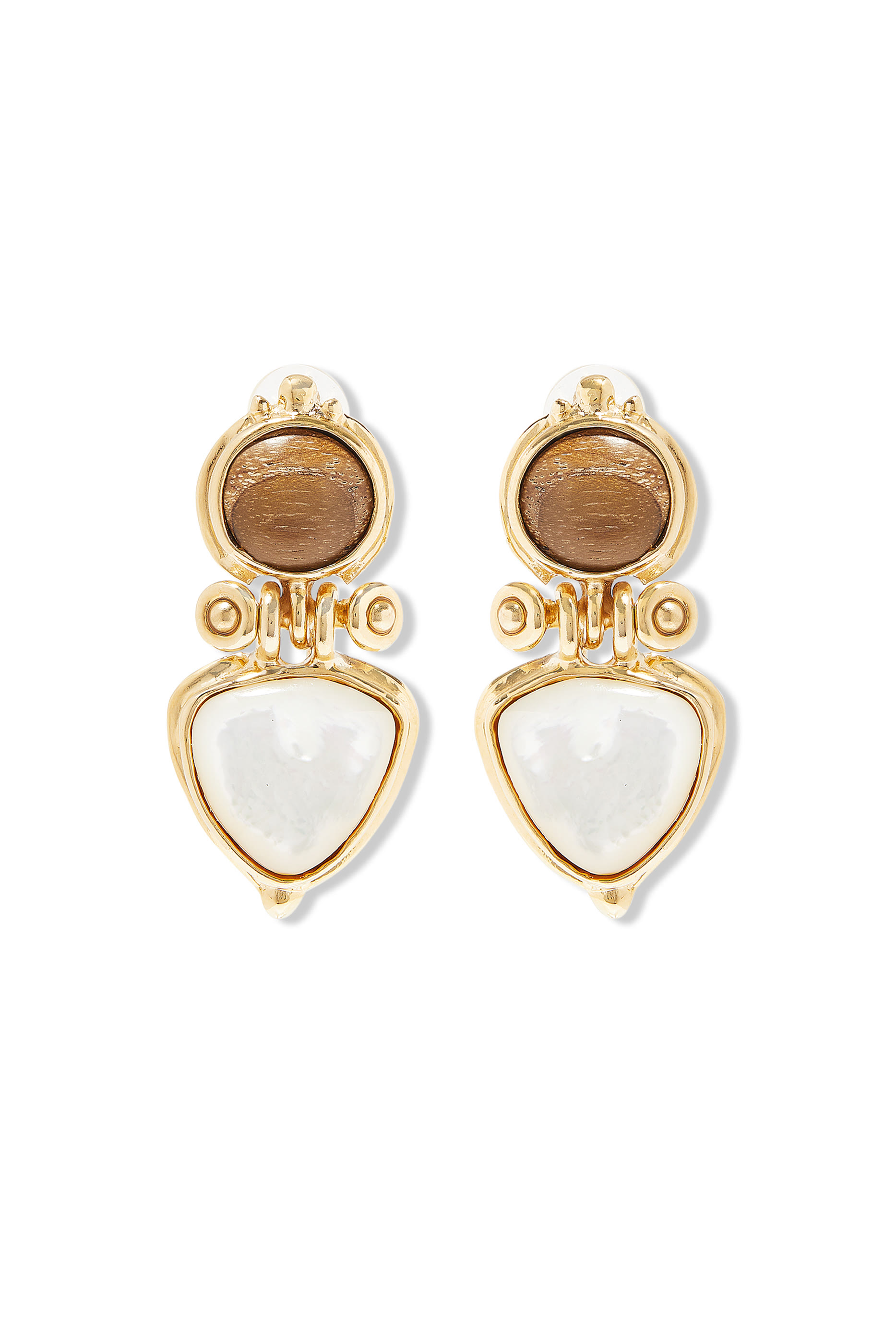 أقراط كولورادو مرصعة بعرق اللؤلؤ