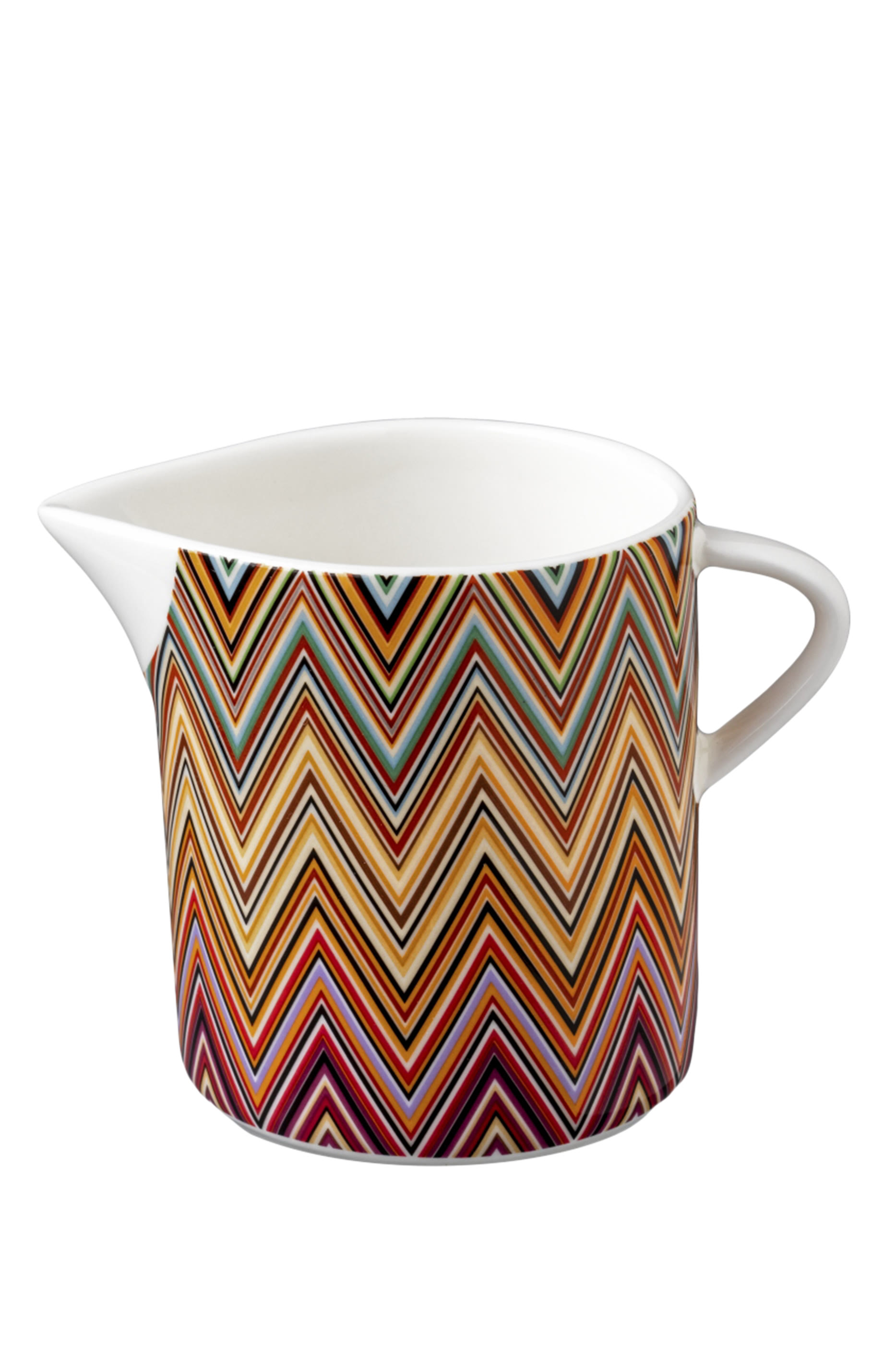 وعاء سكر بخطوط متعرجة