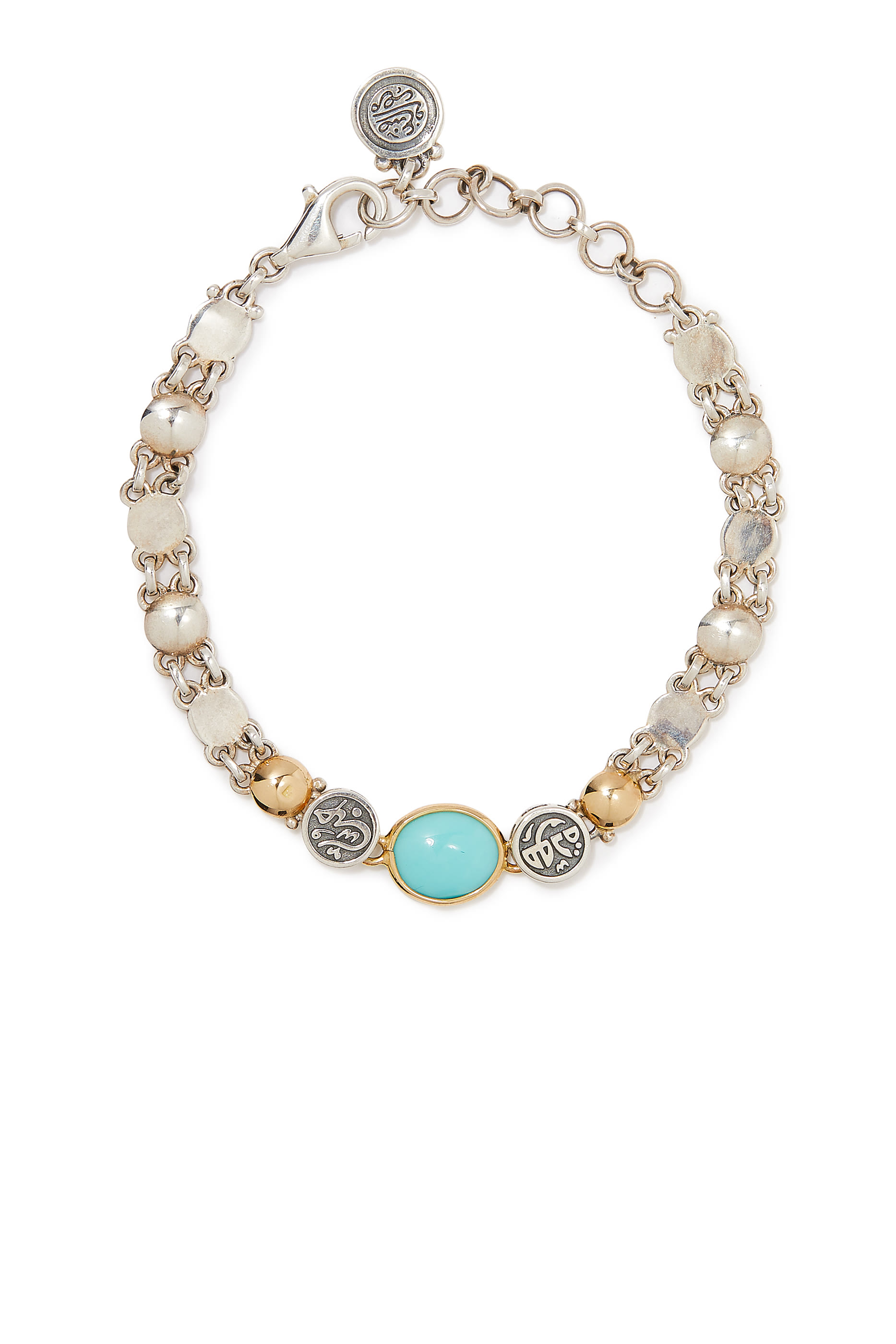 سوار مزبنة بنقشة كلمات "حب"