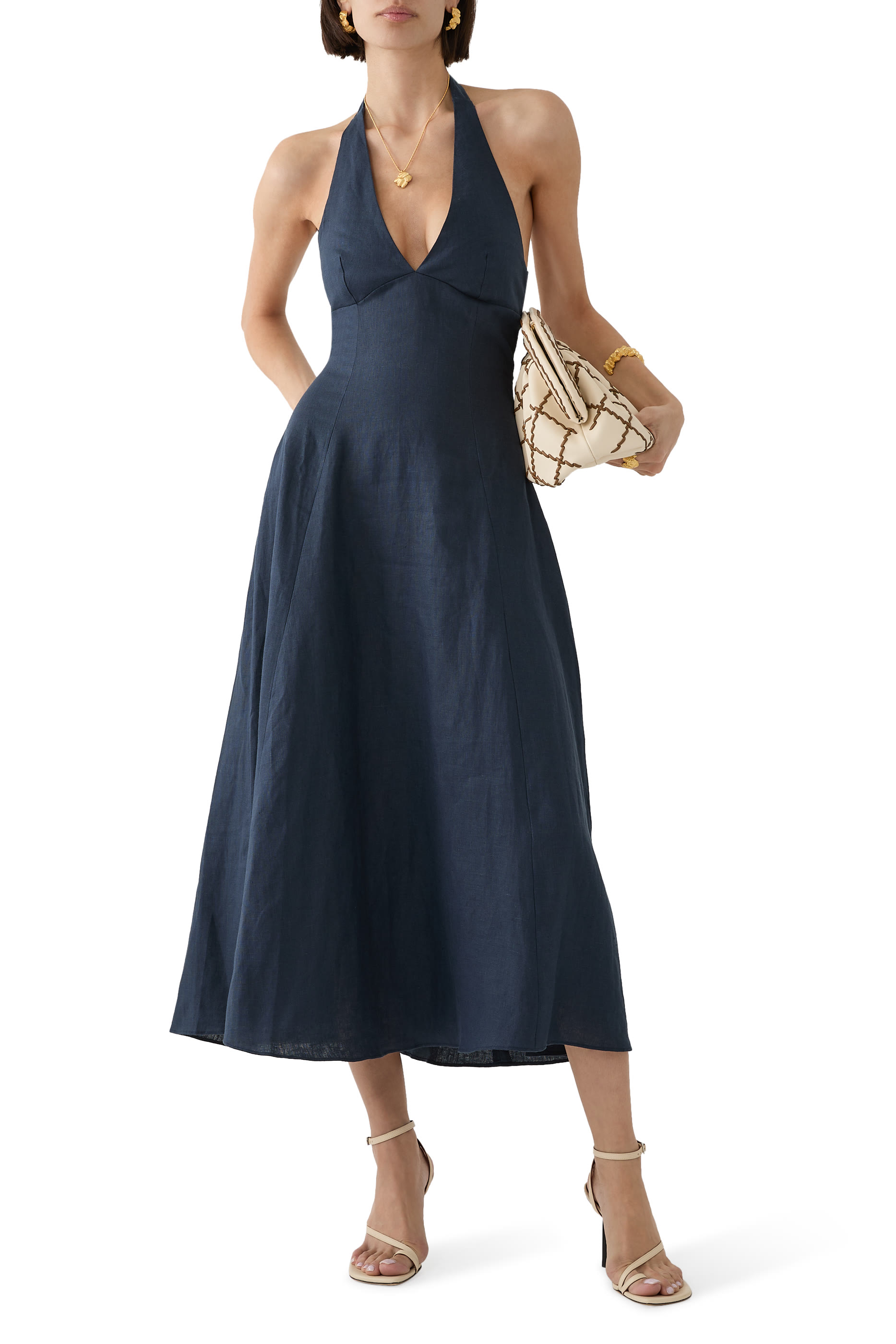 فستان ماريس متوسط الطول