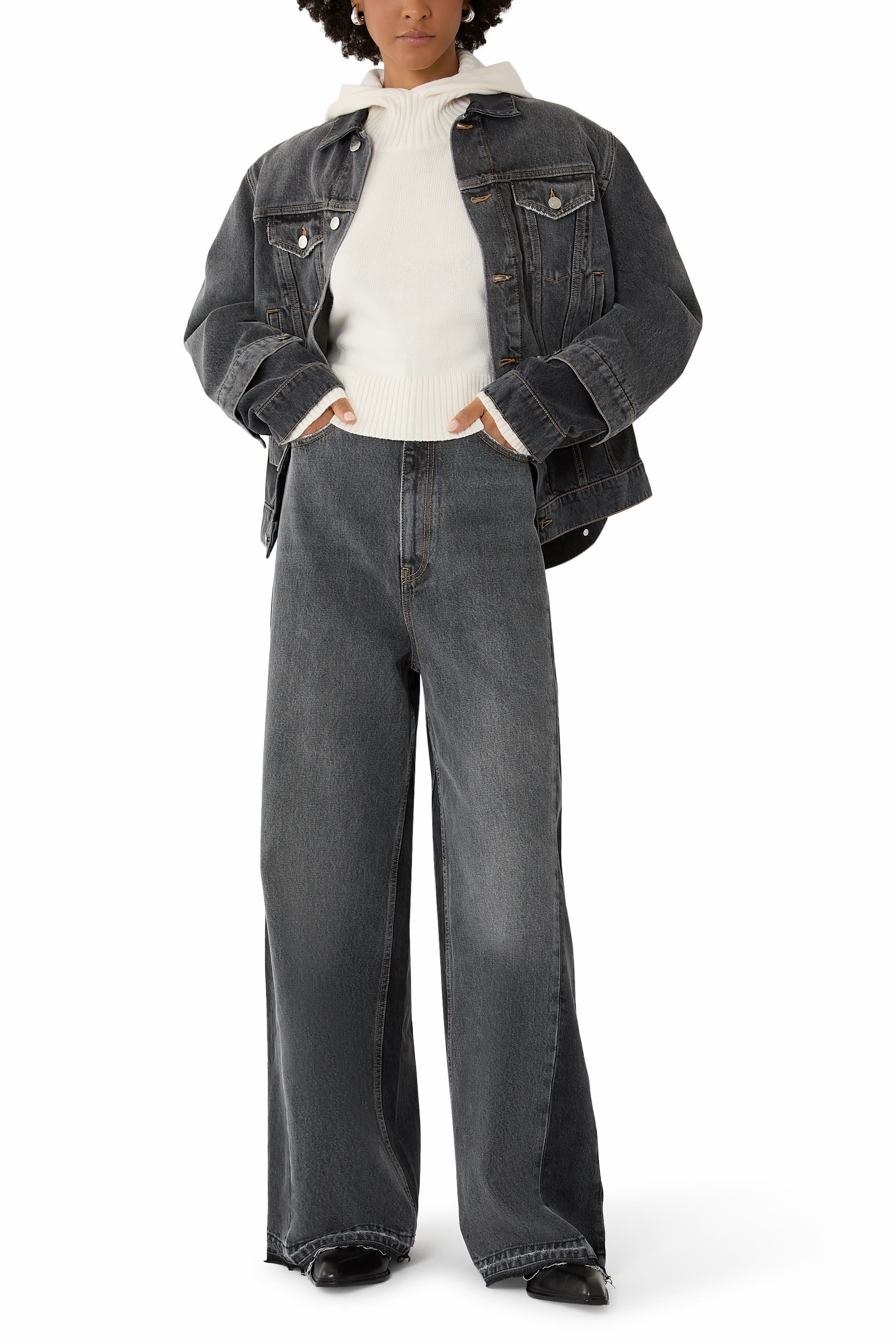 سترة كوزي لاب بتصميم هودي 