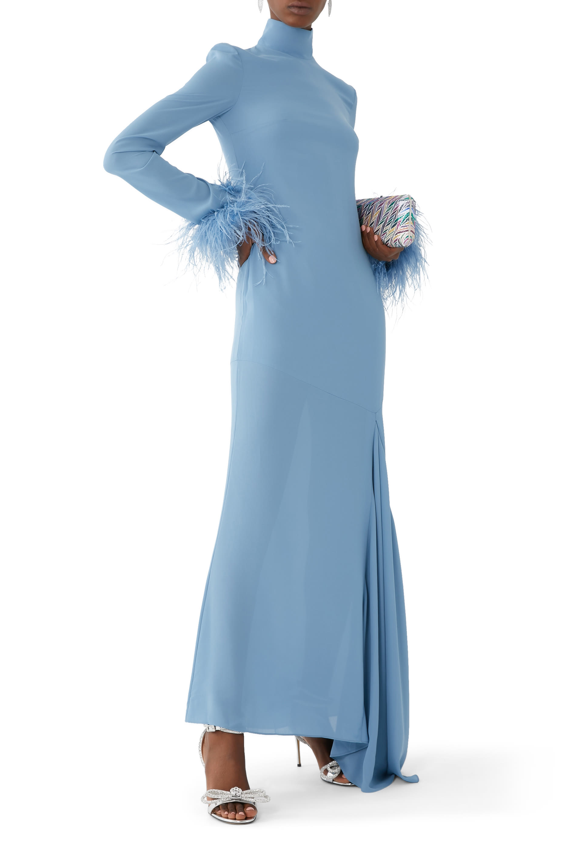 صندل مزين بربطتي فيونكة 95 جلد