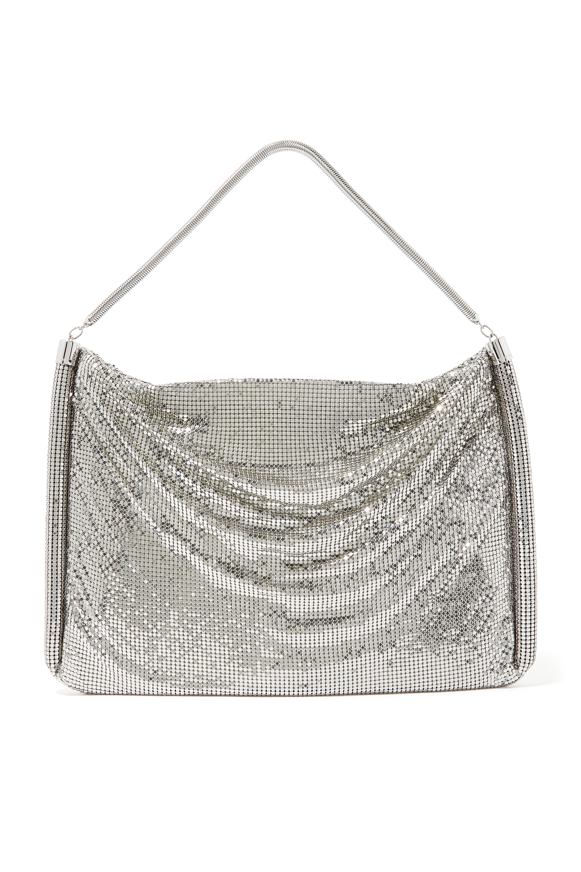 حقيبة بيكسل مستطيلة قماش شبكي