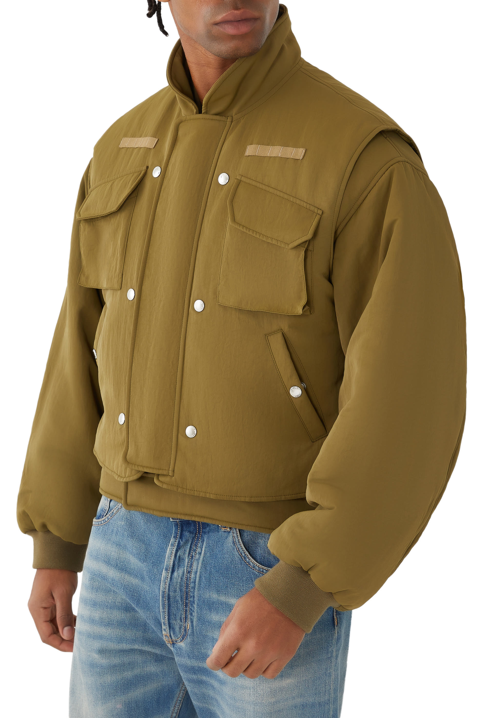 جاكبت بومبر بطبقة مزدوجة