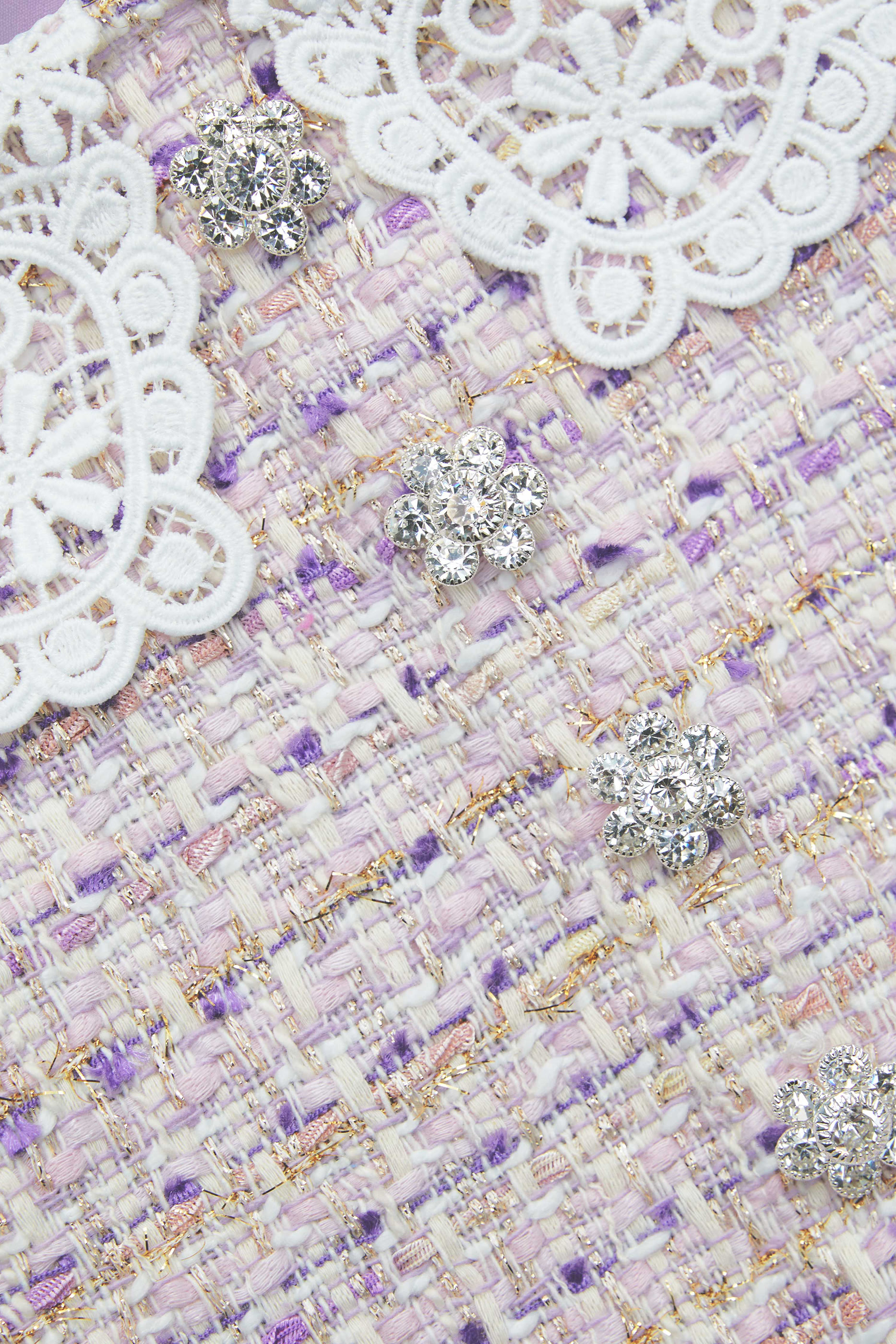 فستان للأطفال بوكليه ودانتيل