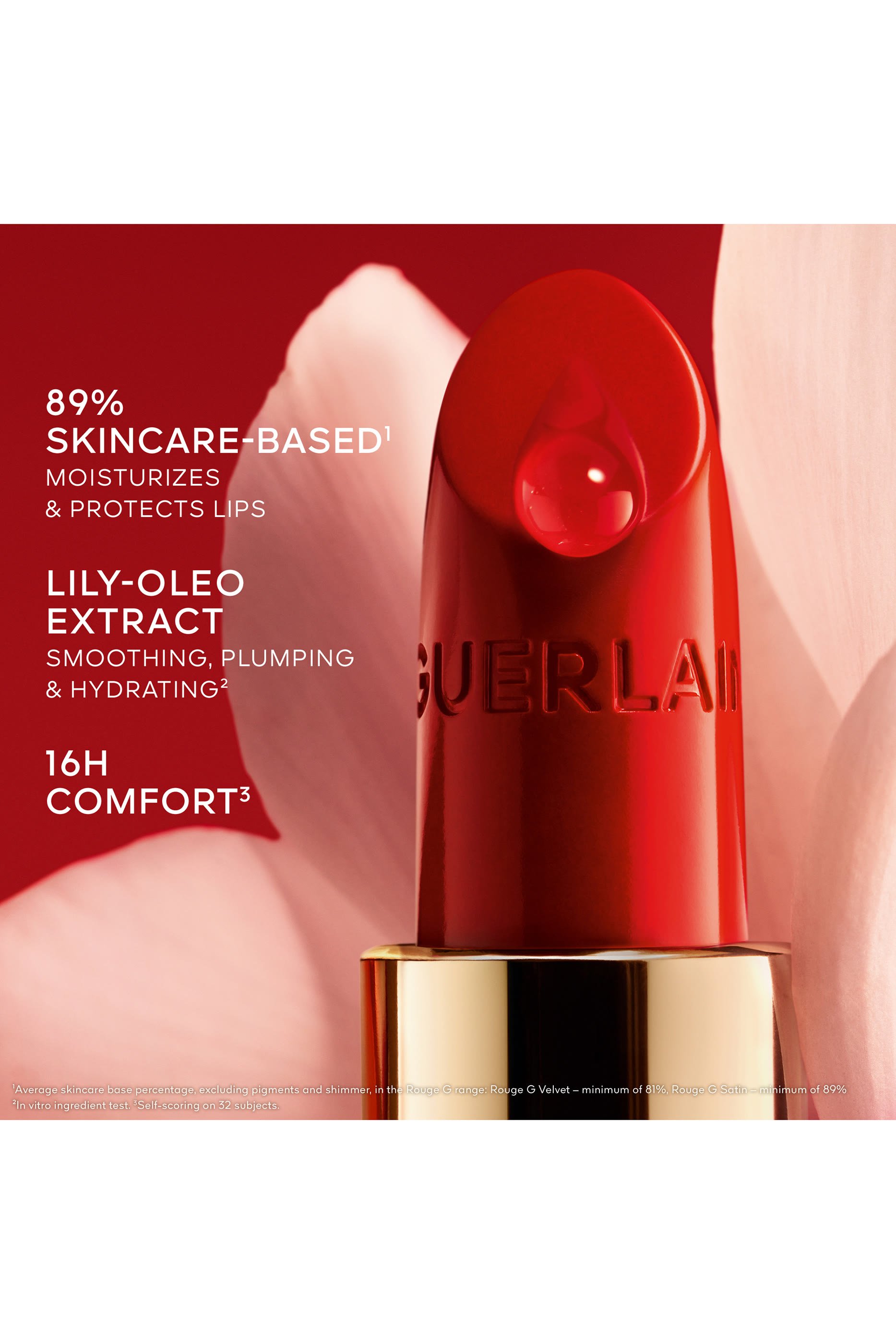 عبوة إعادة ملء أحمر شفاه روج جي ساتان