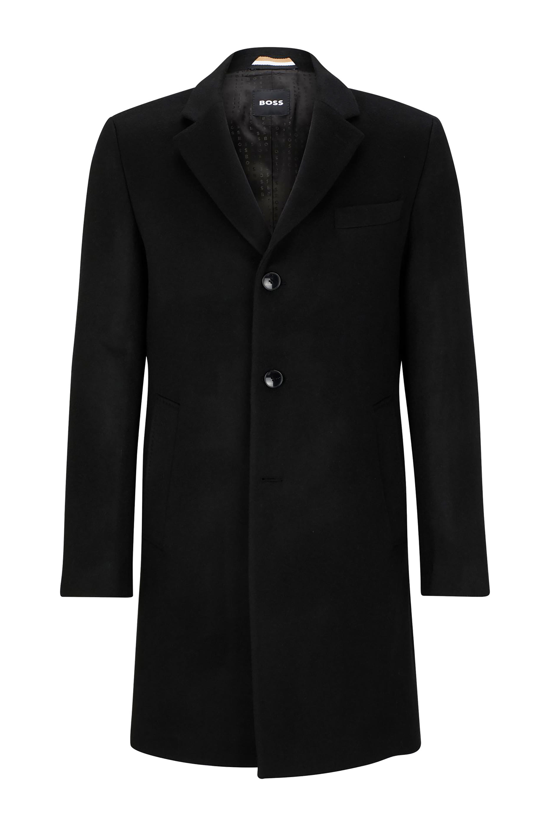 Slim-Fit Wool and Cashmere Coat