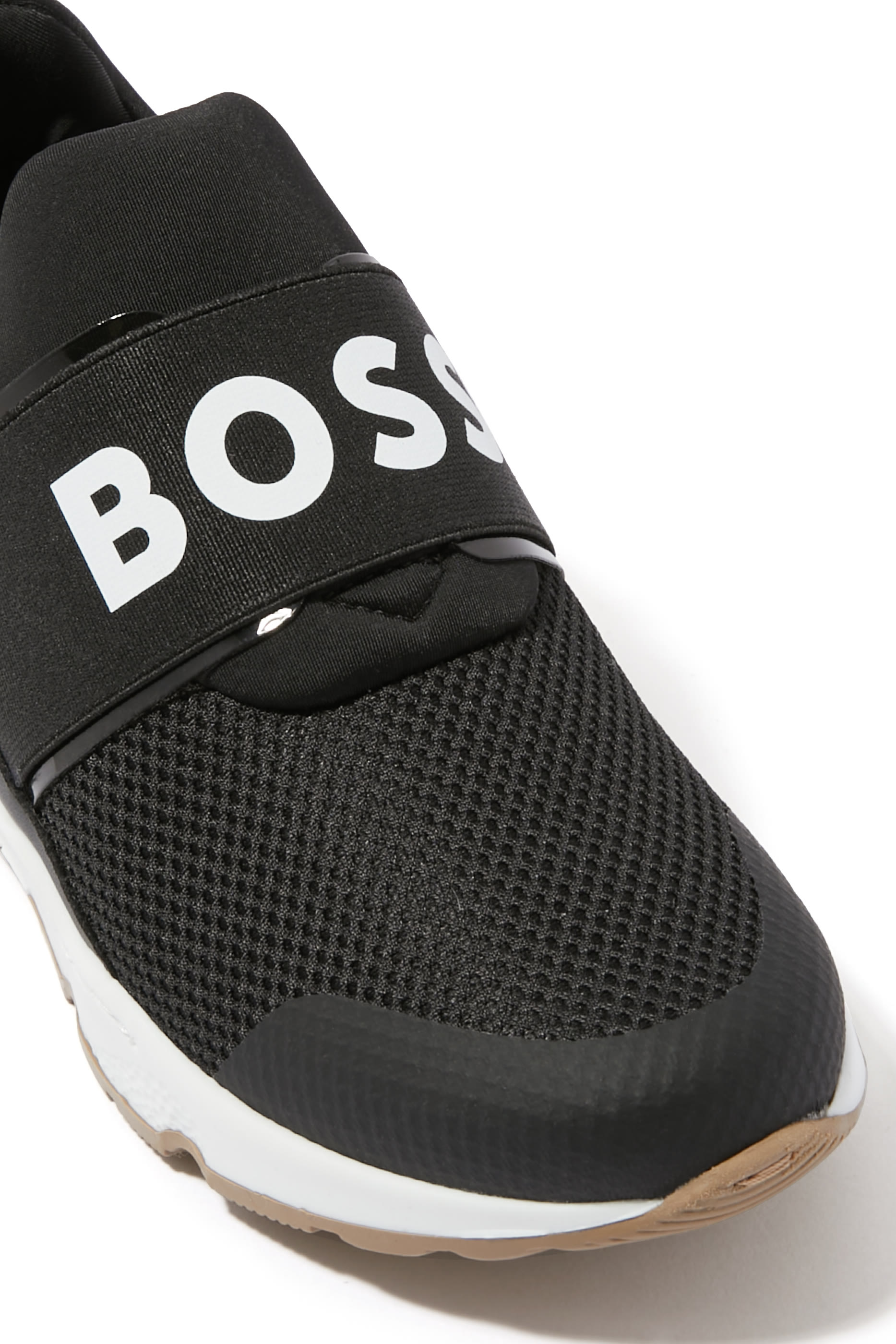 سنيكرز سهل الإرتداء بشعار الماركة للأطفال