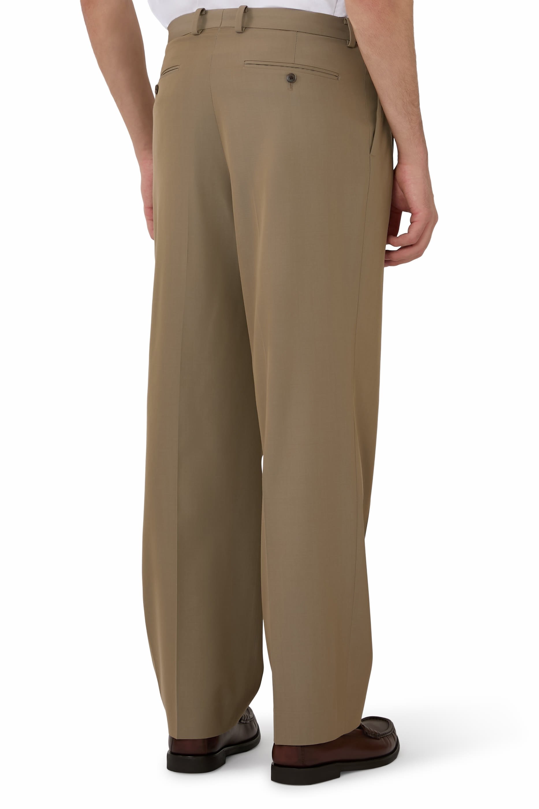 Light Wool Max Gabardine Slacks