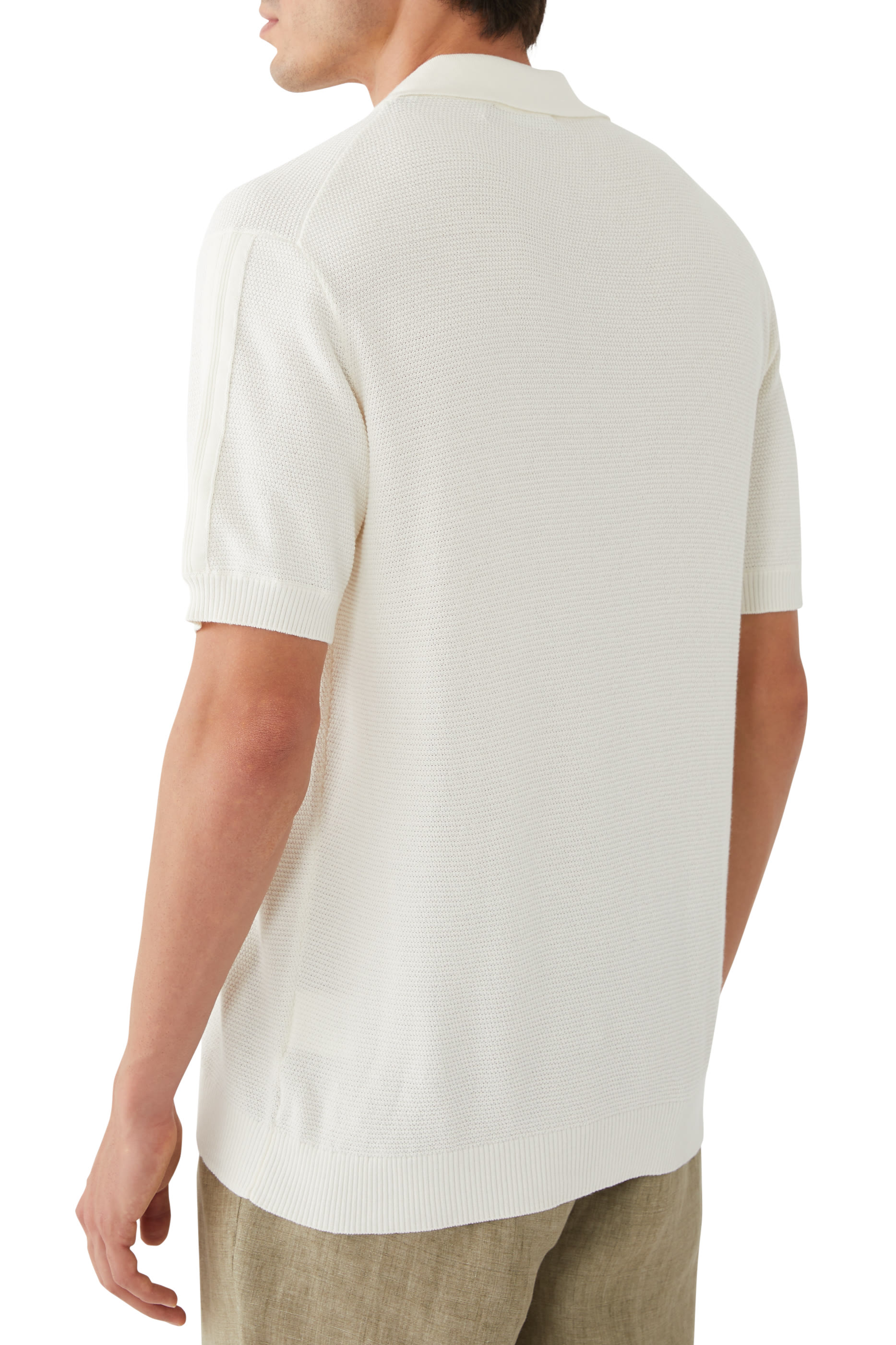 قميص بولو رينو منسوج