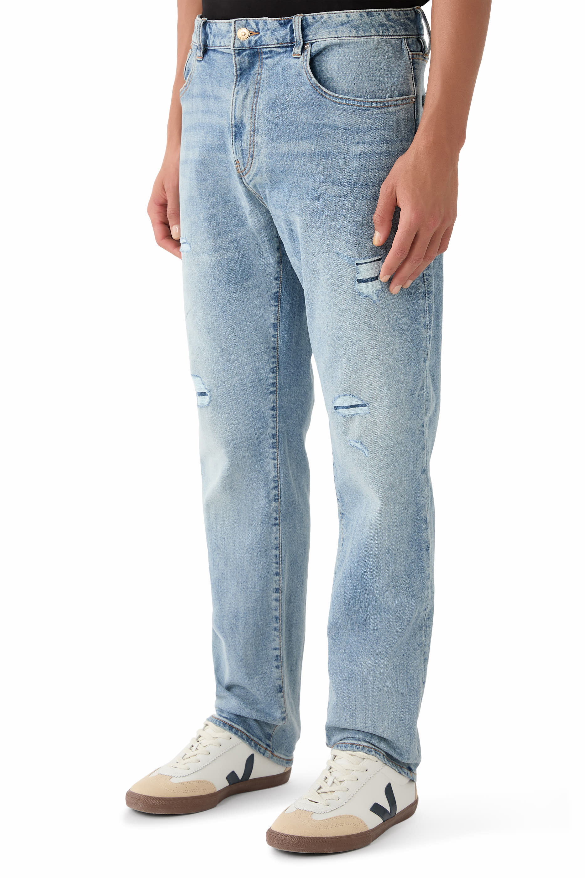 بنطال جينز جاي 13 بقصة ضيقة