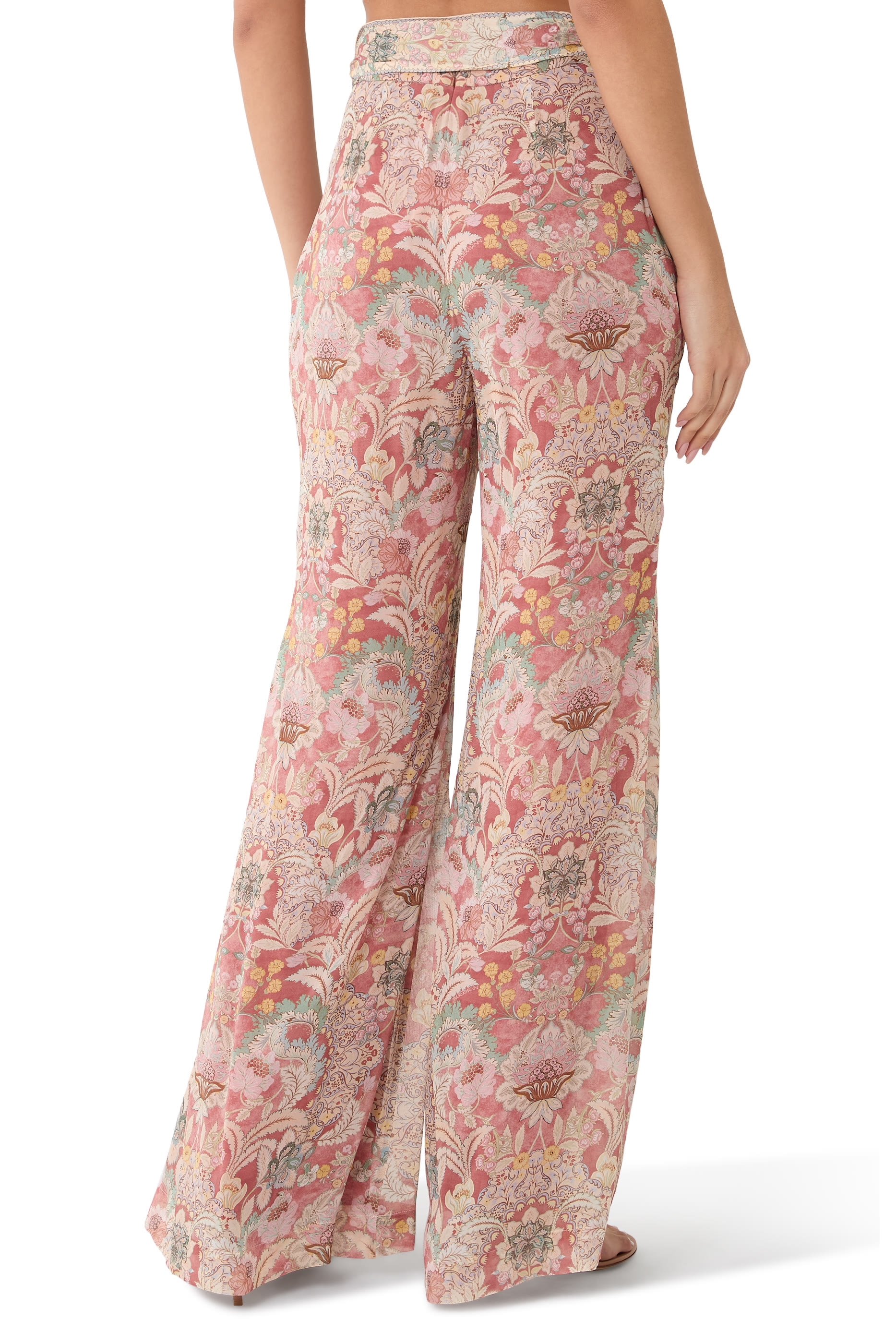 بنطال ريبالين بقصة ساق واسعة