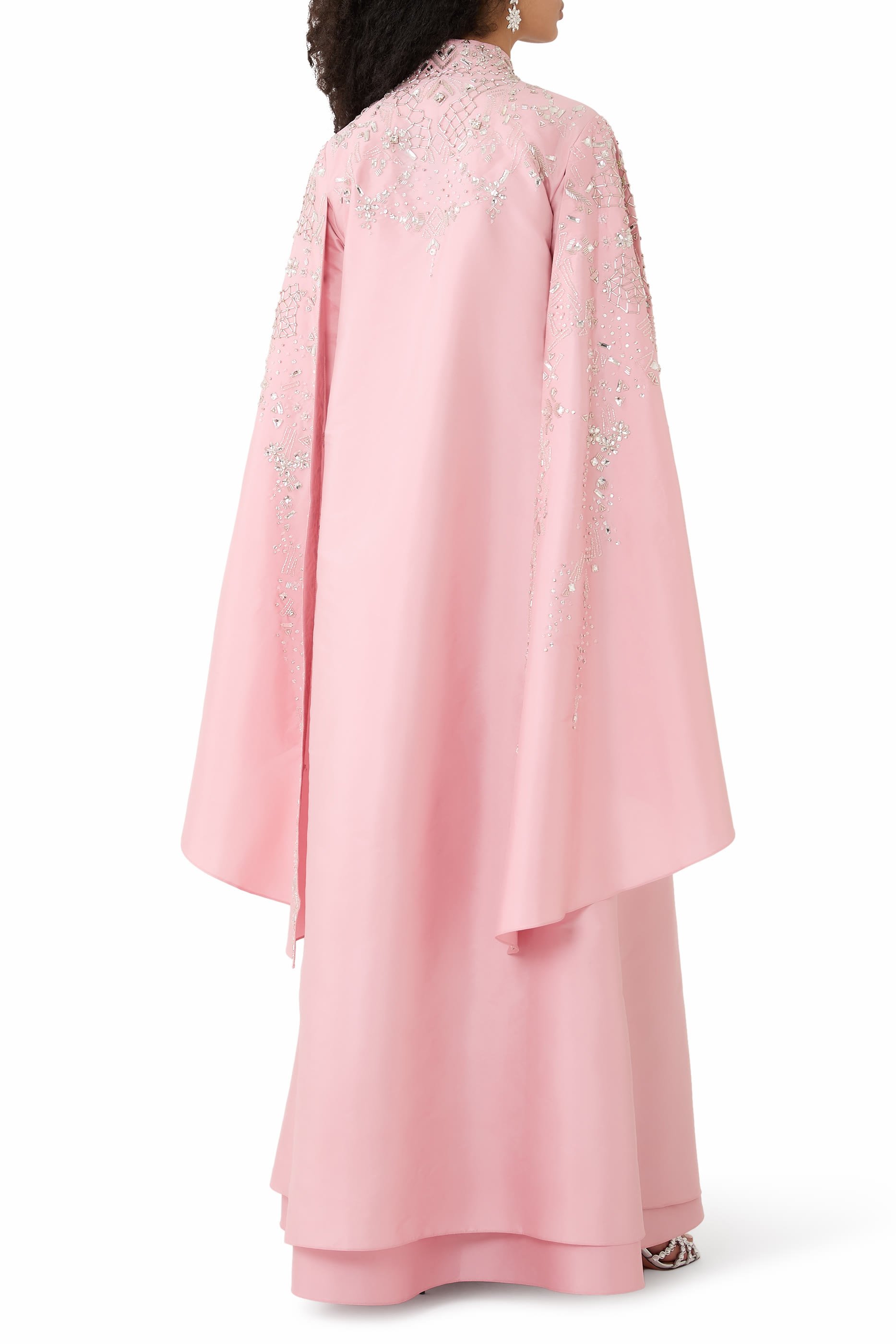 طقم معطف ستيلا بنمط قفطان وفستان داخلي