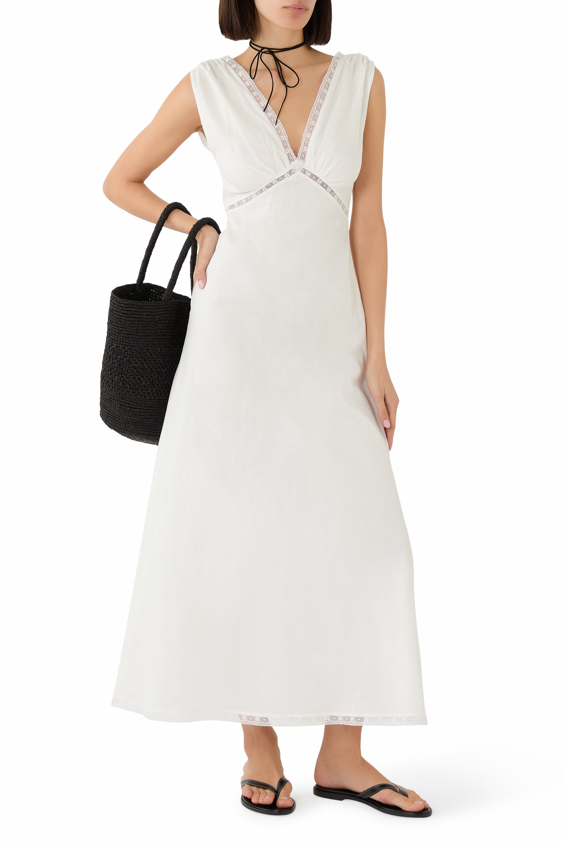 فستان دينيس طويل