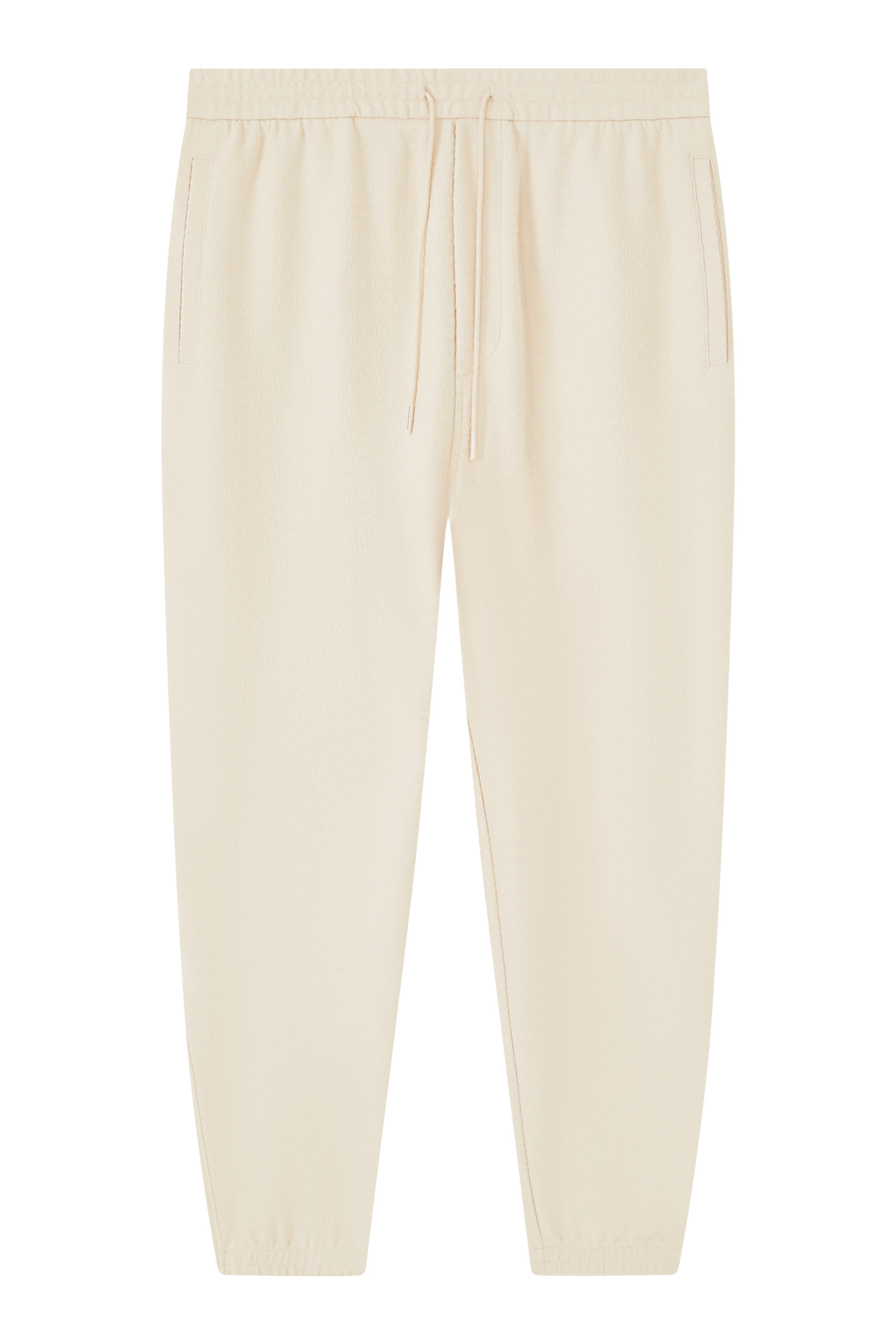 بنطال رياضي برياط تضييق وشعار الماركة صغير