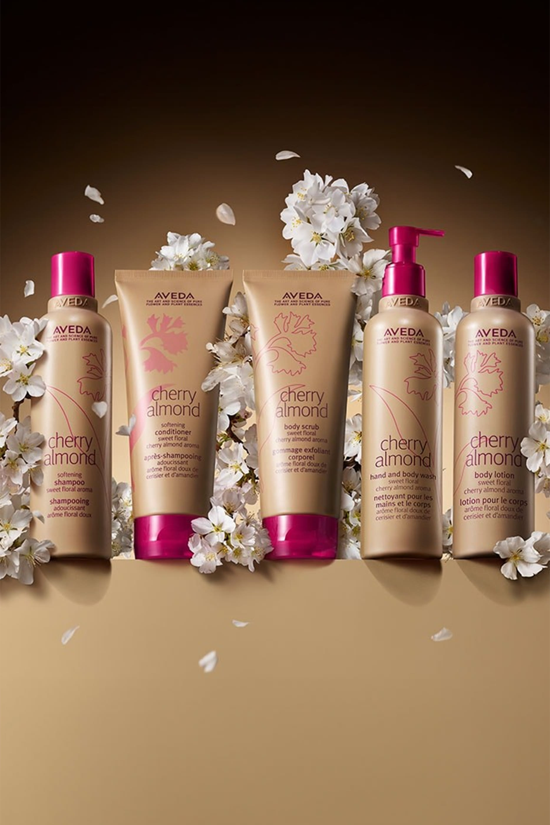 شامبو تنعيم الشعر بالكرز واللوز