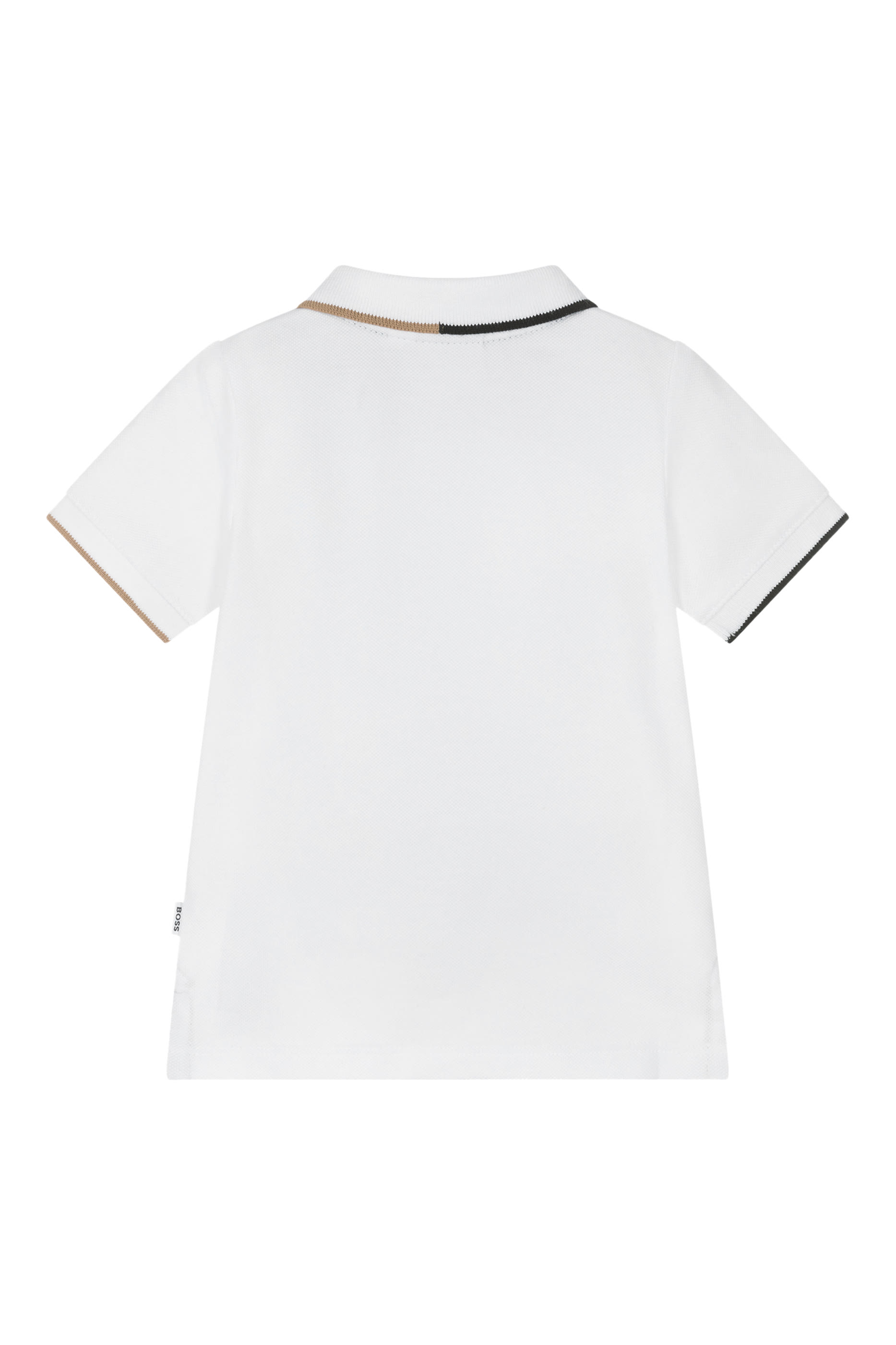 قميص بولو بشعار الماركة للأطفال