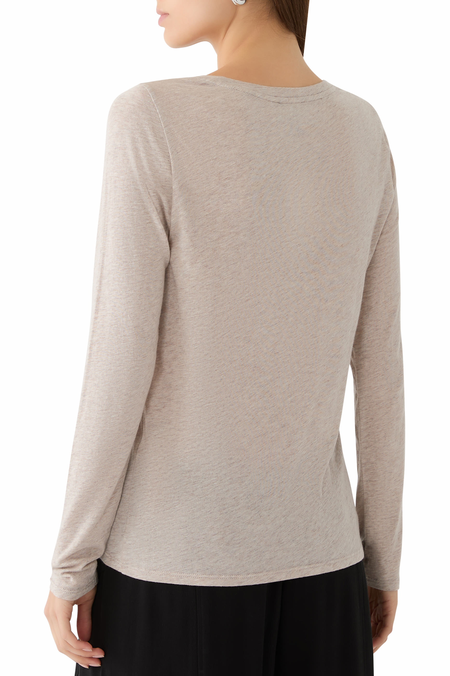 تيشيرت نسيج شفاف