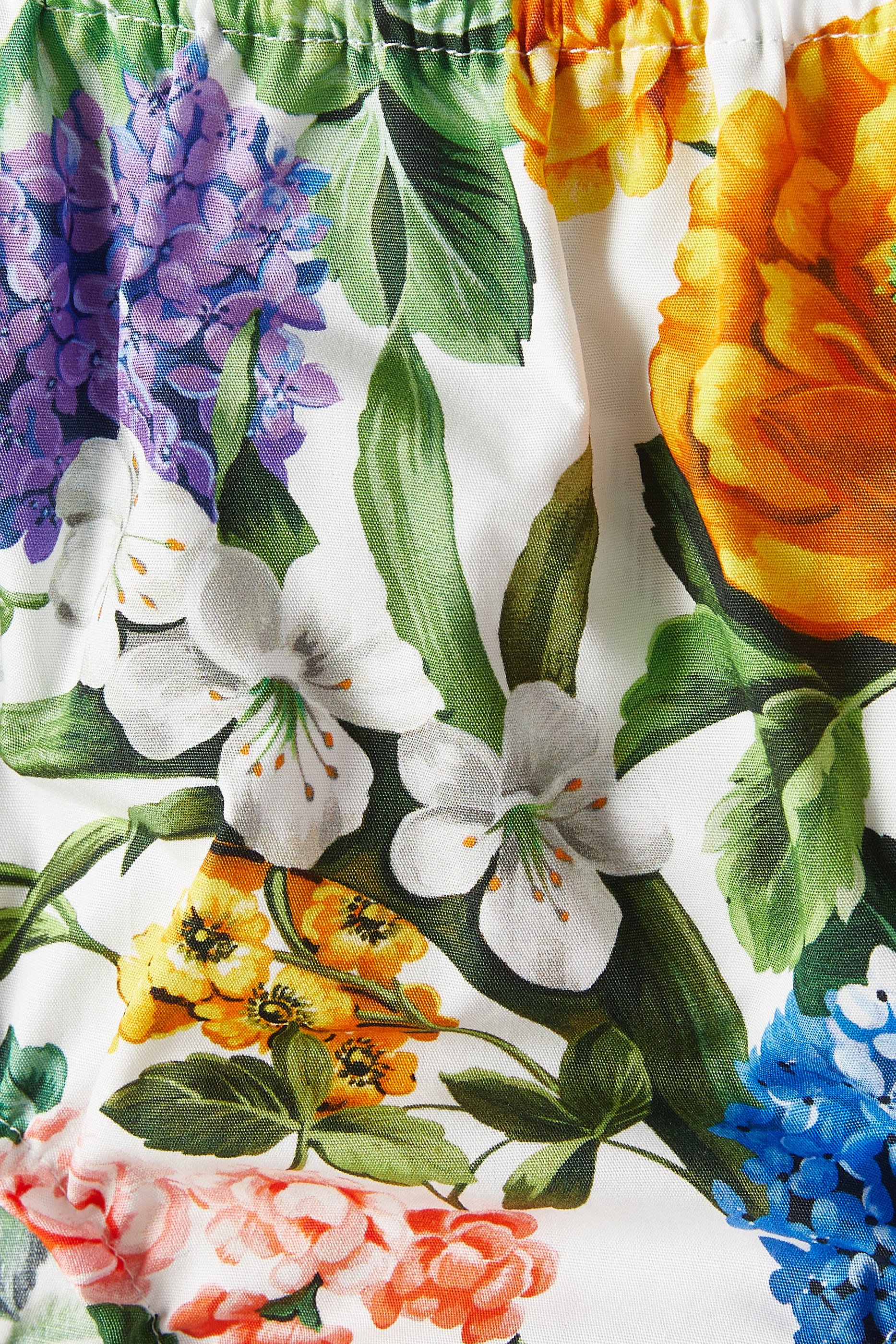 فستان مزين كليا بنقشة زهور بوبلين للأطفال