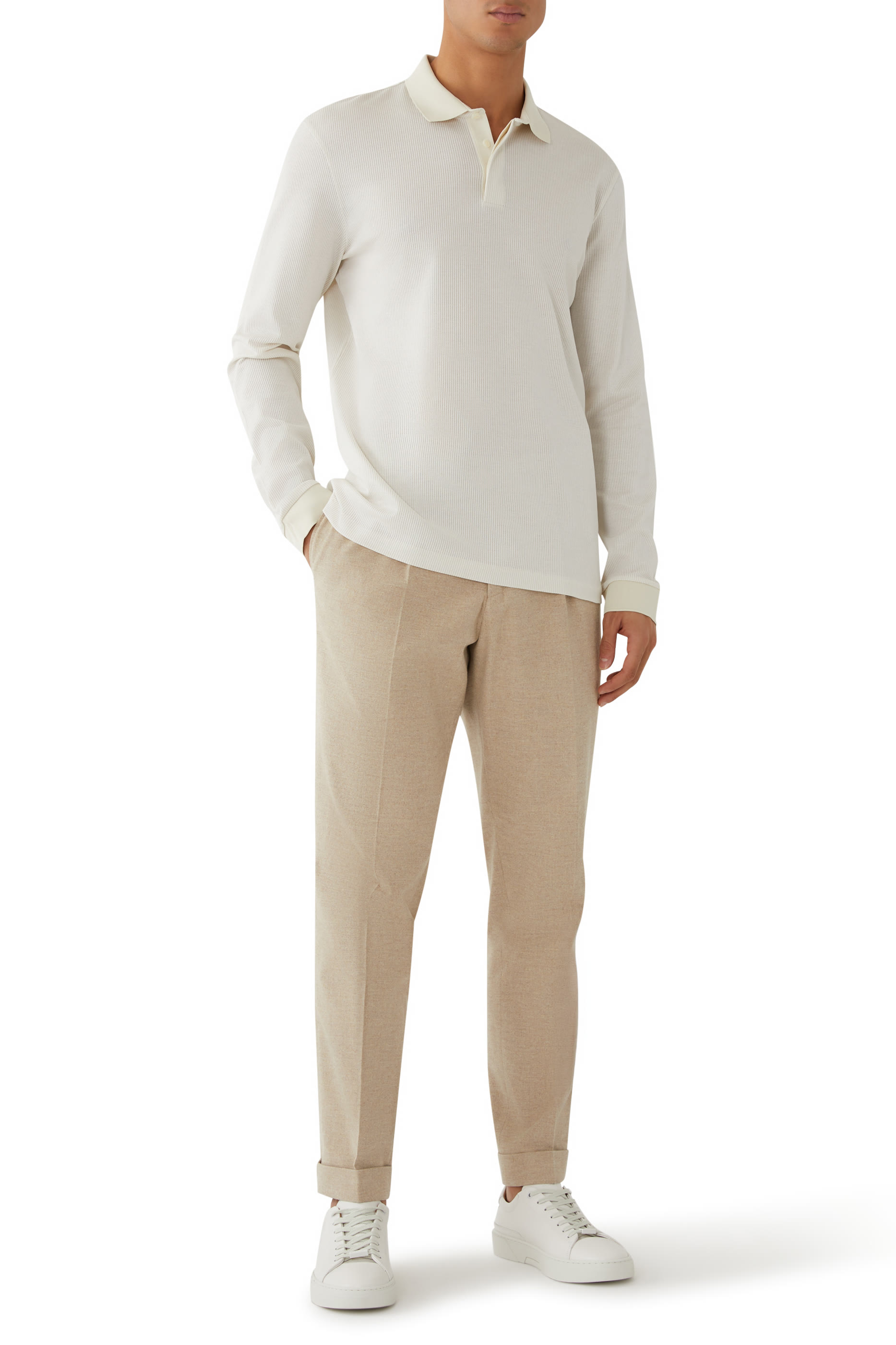 قميص بولو أيتش-بادو 431 بأكمام طويلة