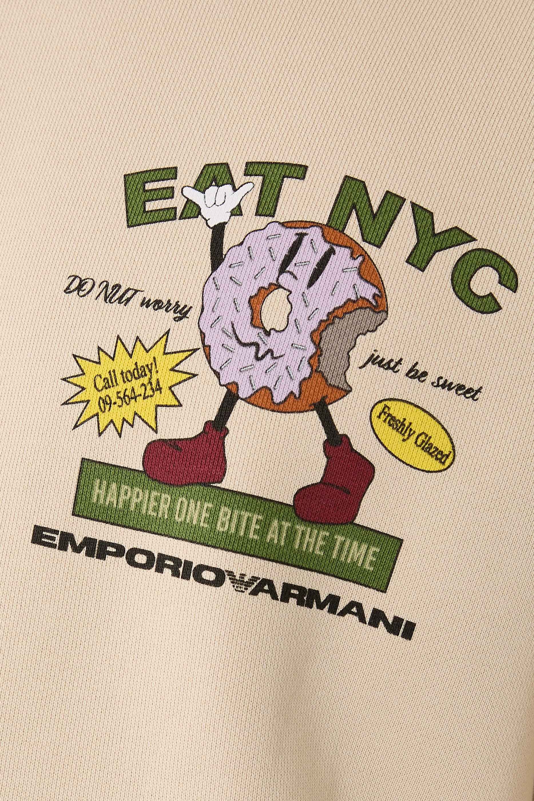 سويت شيرت مجموعة أي اس في نيويورك كابسول بغطاء للرأس مزين بطبعة إيت أن واي سي