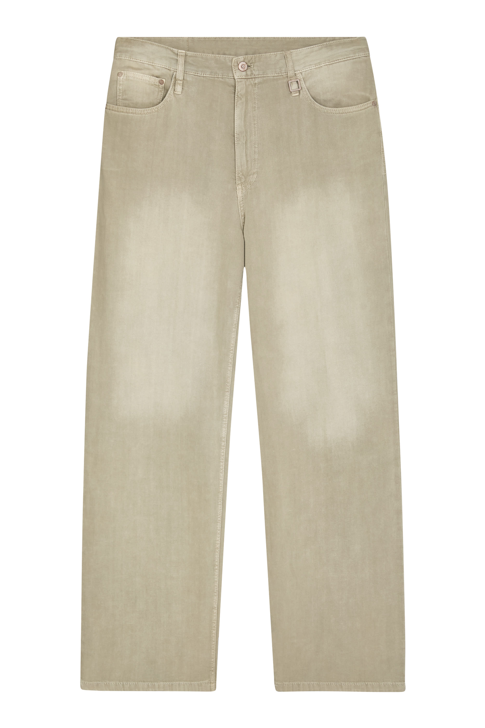 بنطال بقصة مستقيمة دنيم