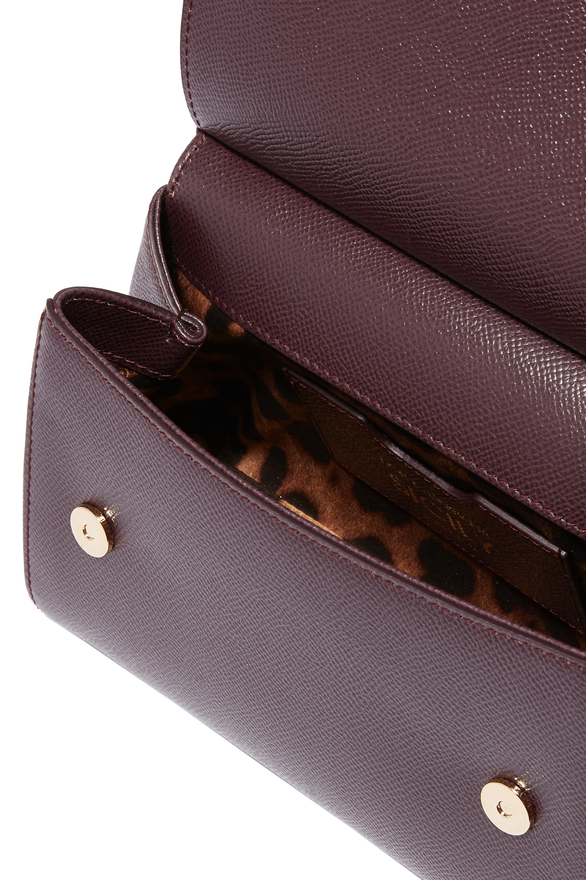 حقيبة ميس سيسيلي صغيرة جلد دوفين بيد علوية