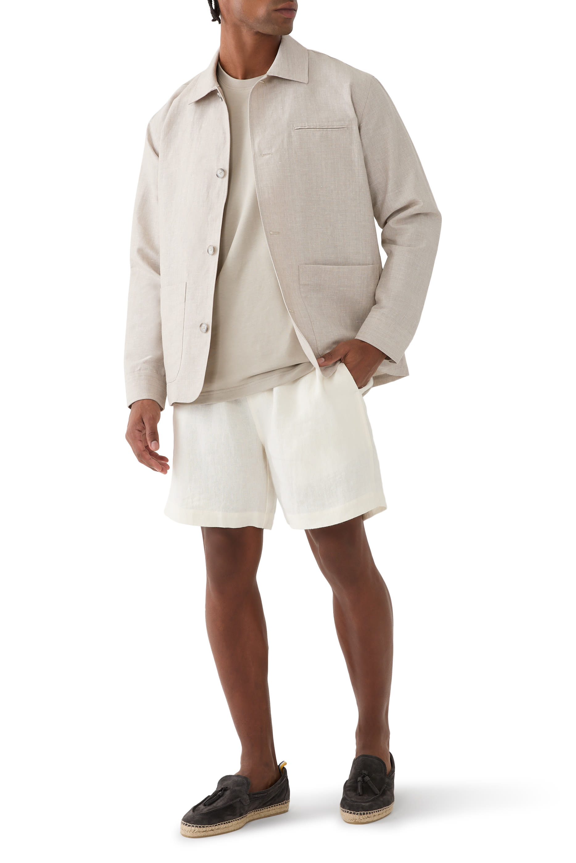 تيشيرت سينغل قطن سوبيما جيرسيه مطاطي