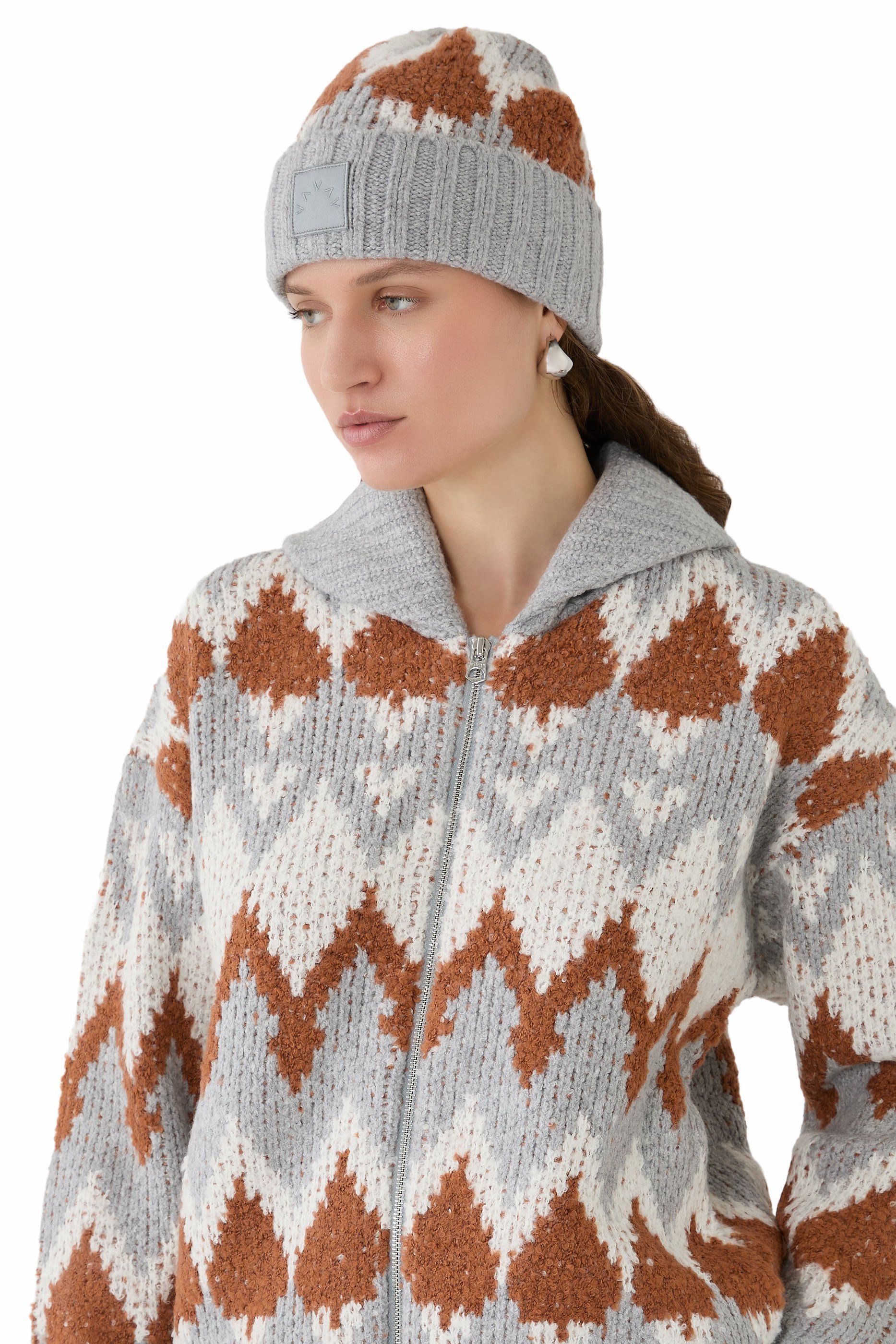 قبعة بيني هونور جاكار منسوج