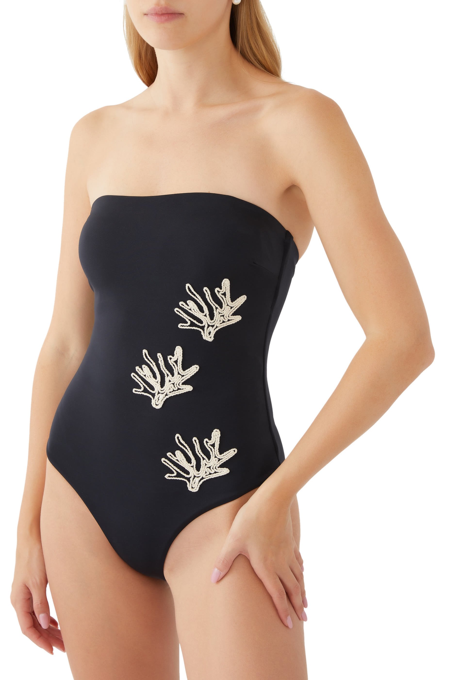 بدلة سباحة بتصميم قطعة واحدة كارلا إن أوريجين