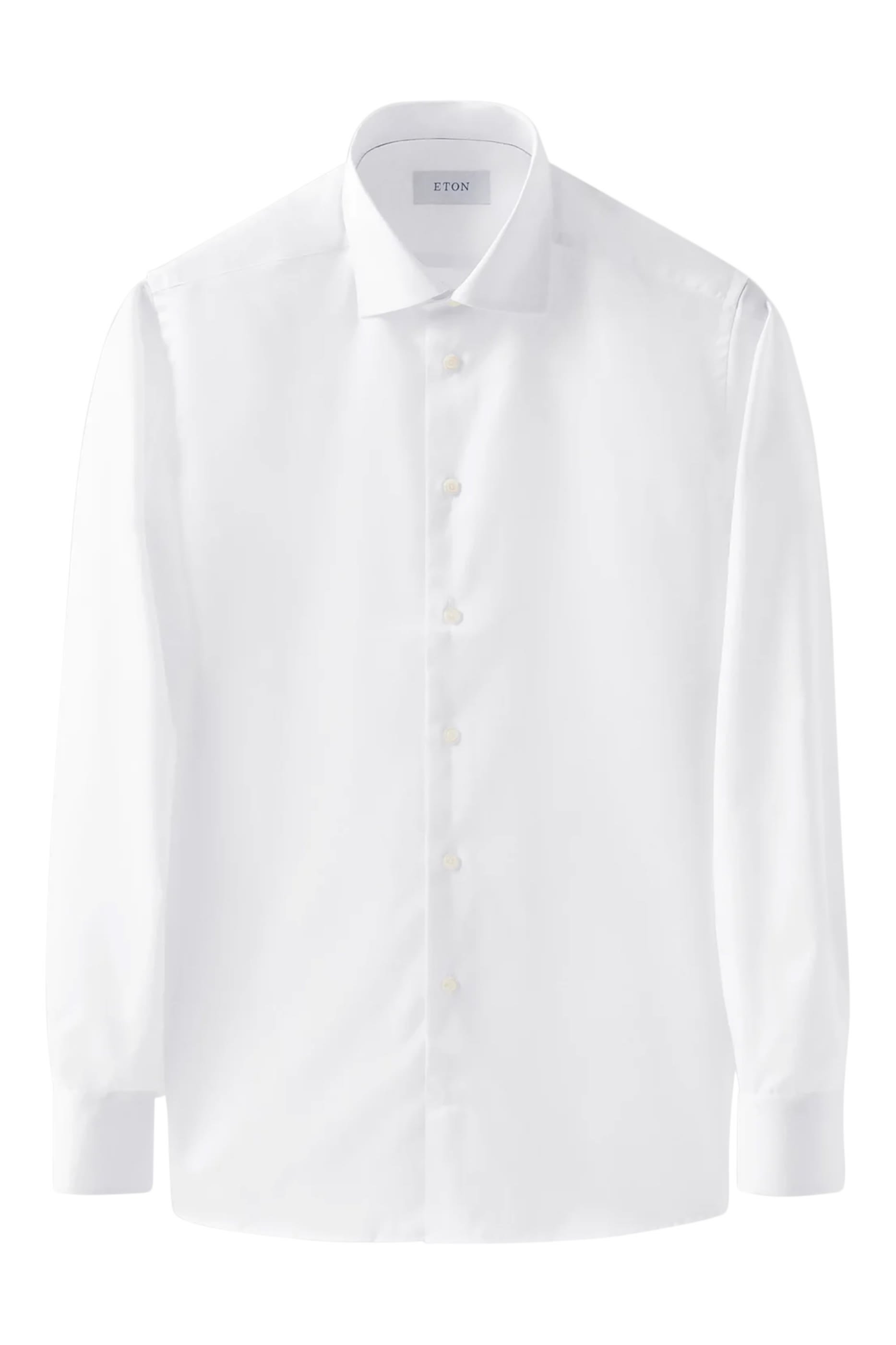 قميص سادة تويل مميز للماركة