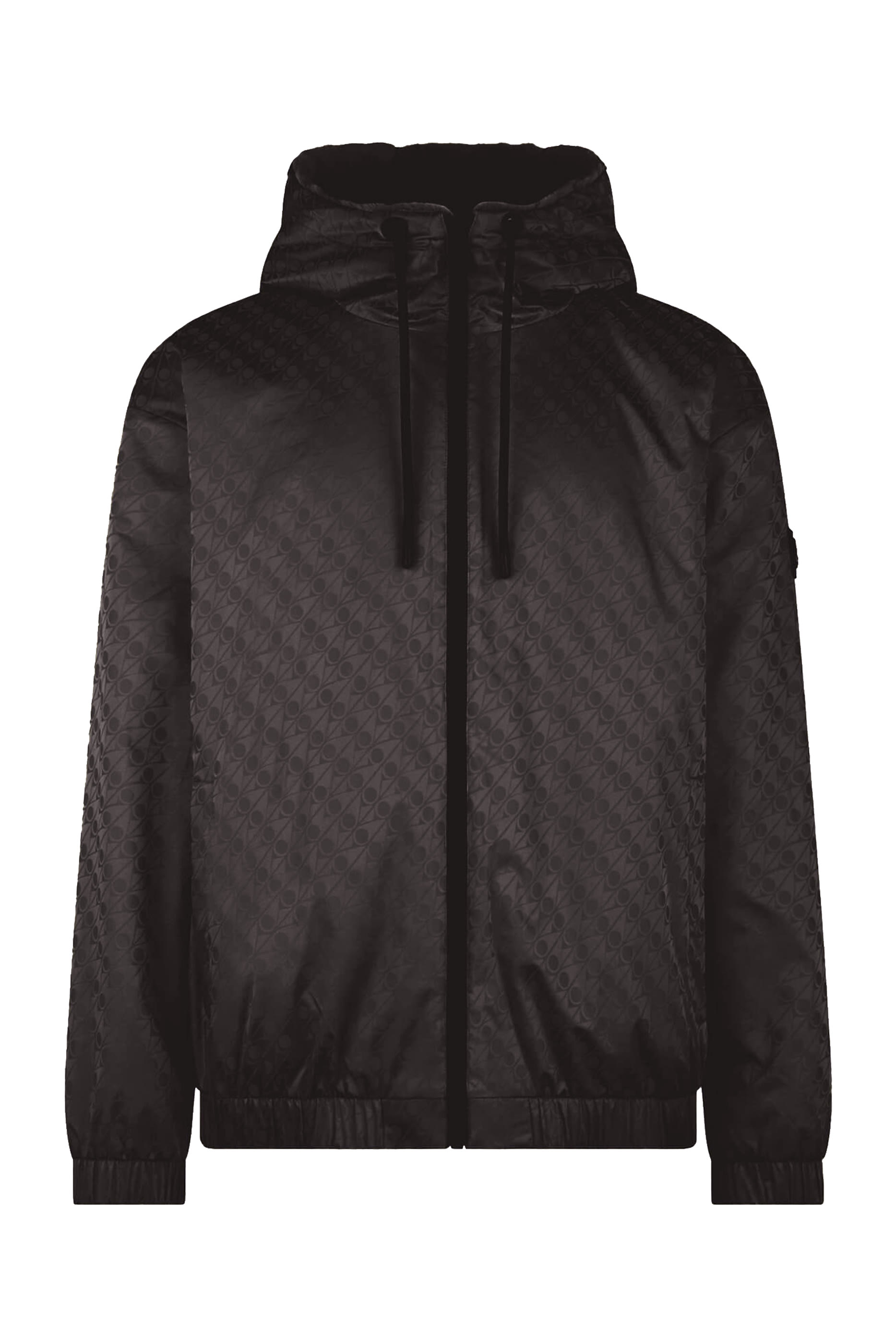 جاكيت بوردن بتصميم وجهين بحروف شعار الماركة ورقعة شعار الماركة