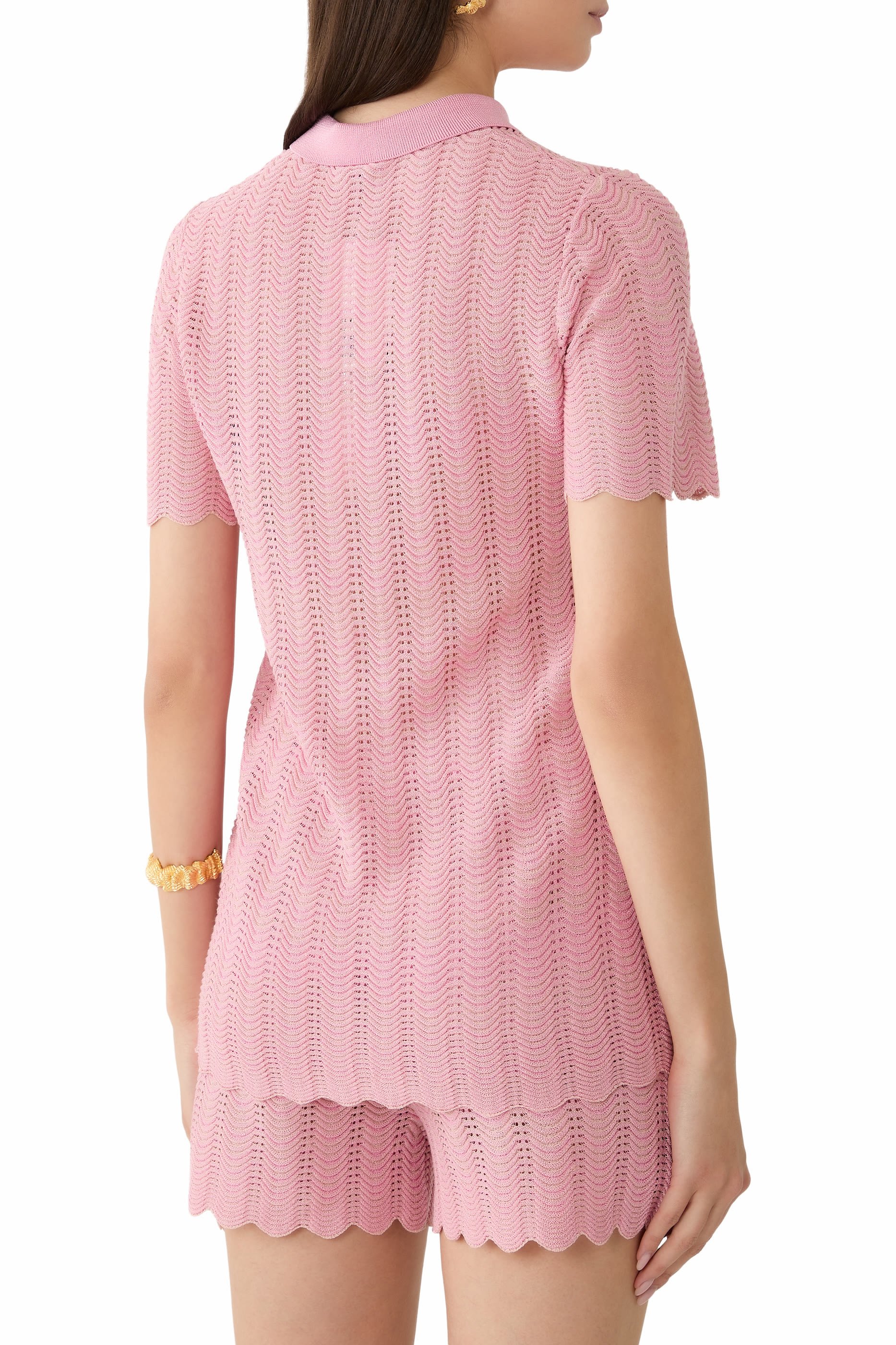 قميص ايرين كروشيه