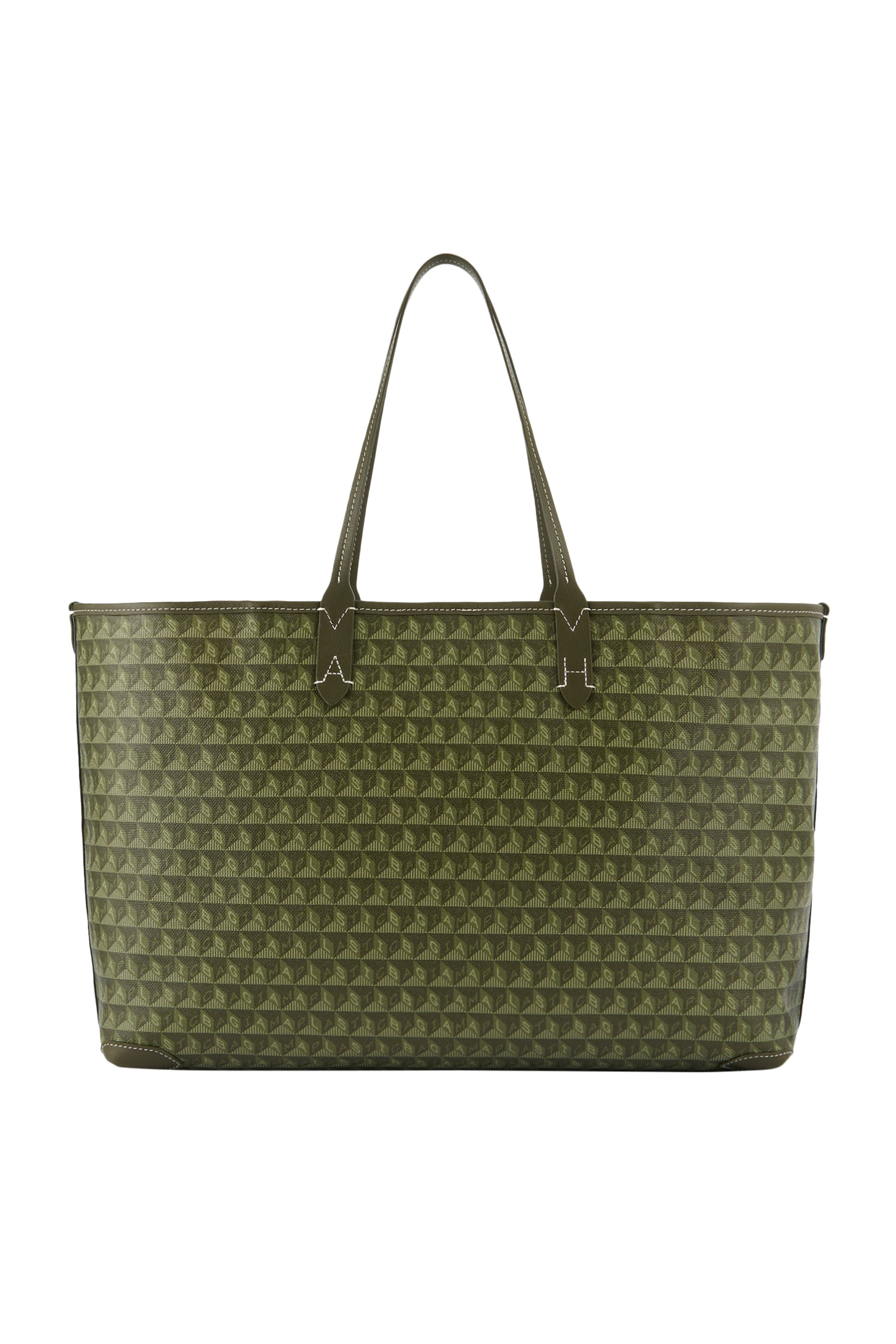 حقيبة يد آي ام ايه بلاستيك باج بطبعة وجه بغمزة