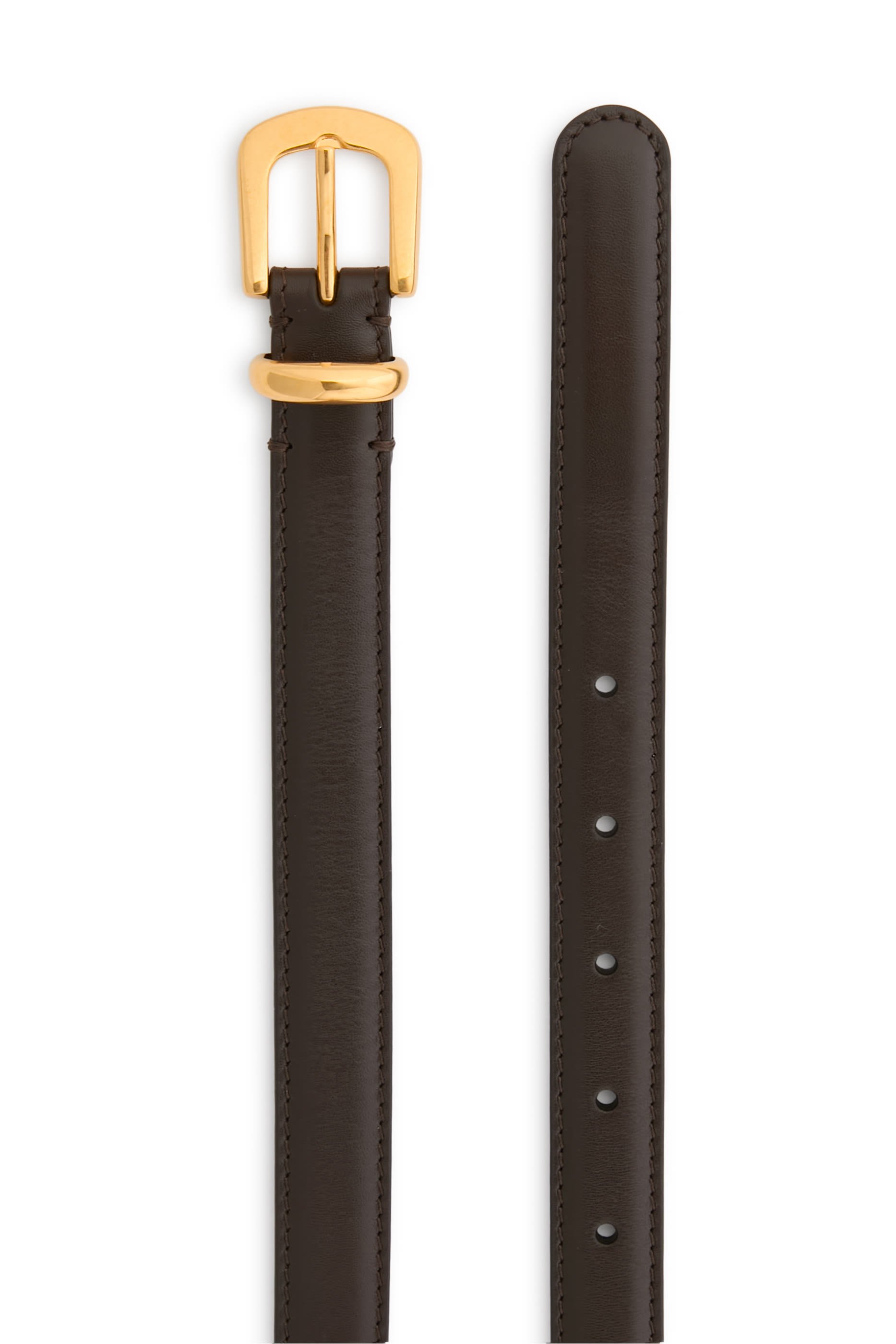 حزام بحلقة جلد 