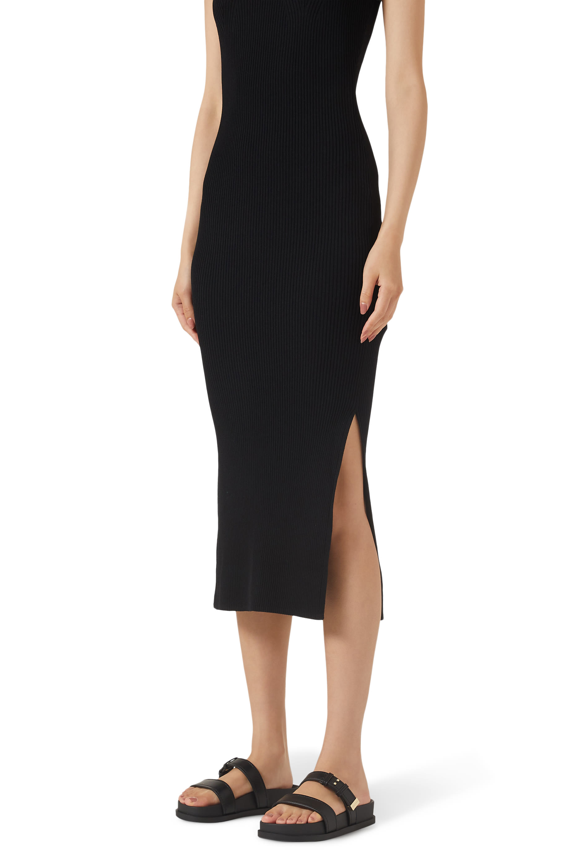 Febe AX Logo Flat Sandals