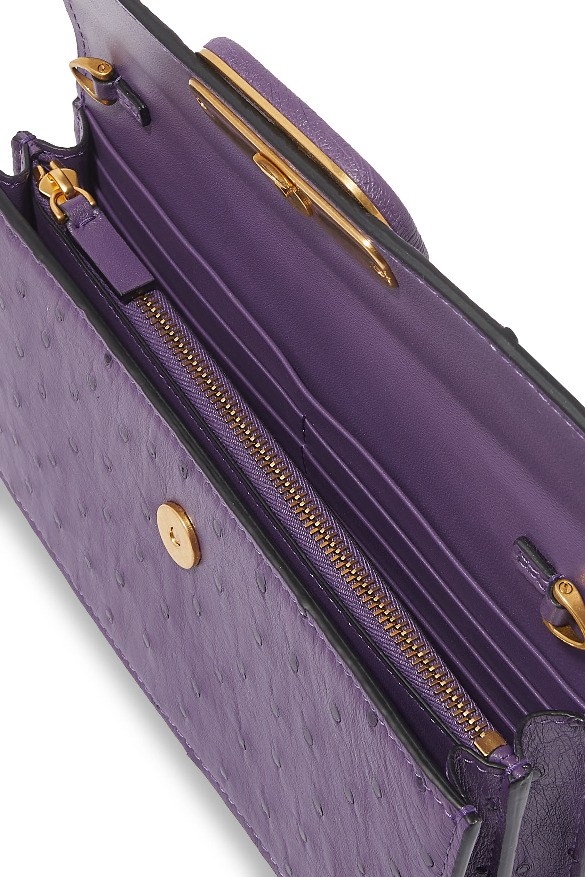 محفظة بشعار الماركة وسلسلة