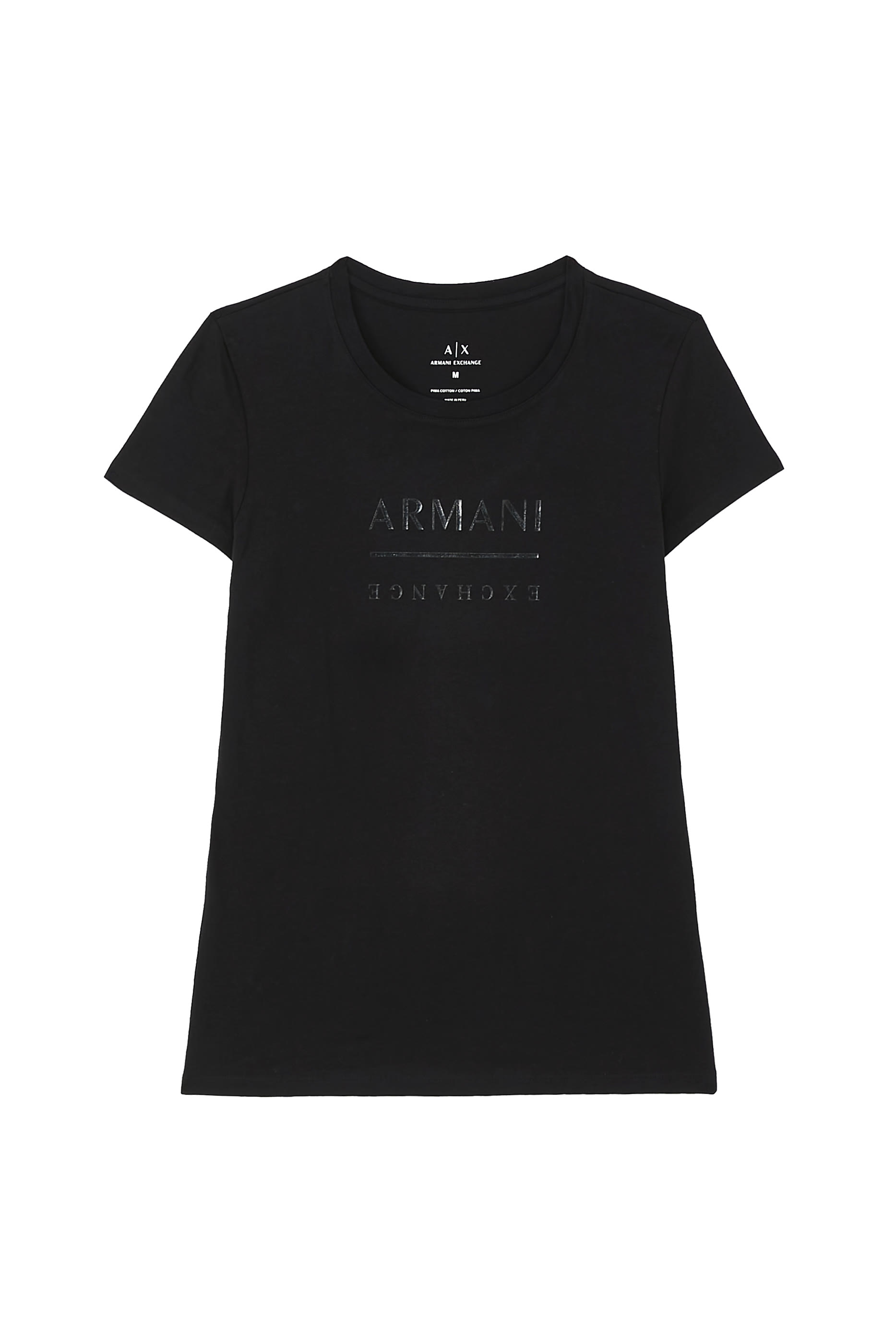 تيشيرت بشعار الماركة قطن