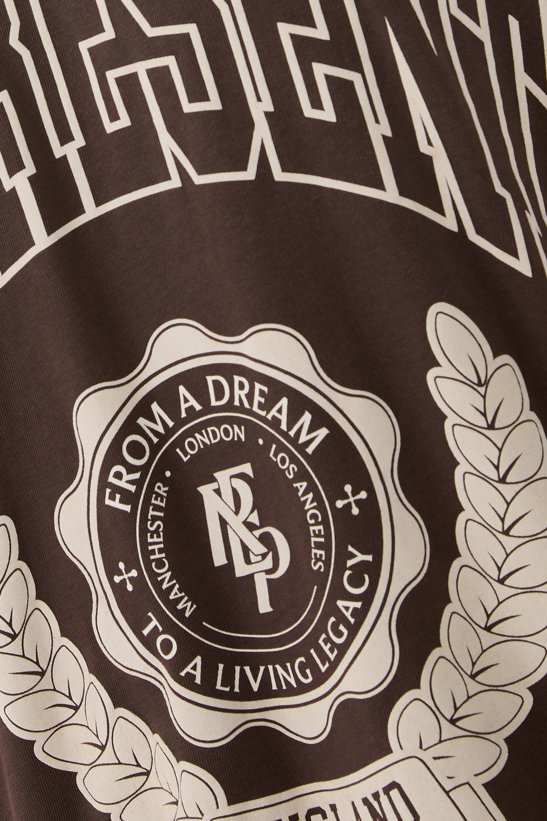 تيشيرت بنقشة شعار الماركة