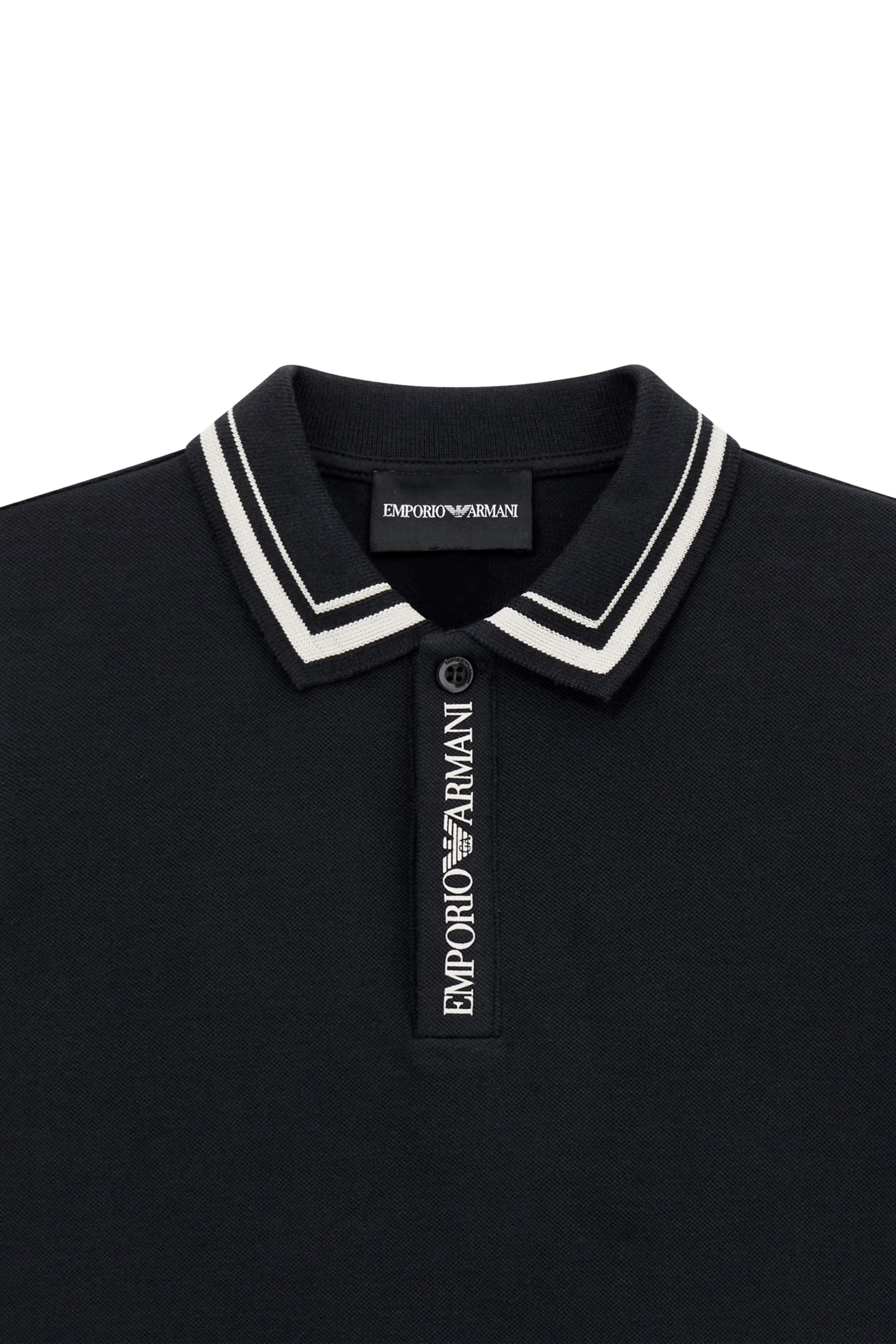 قميص بولو بتفاصيل بلون مغاير جيرسيه بيكيه للأطفال