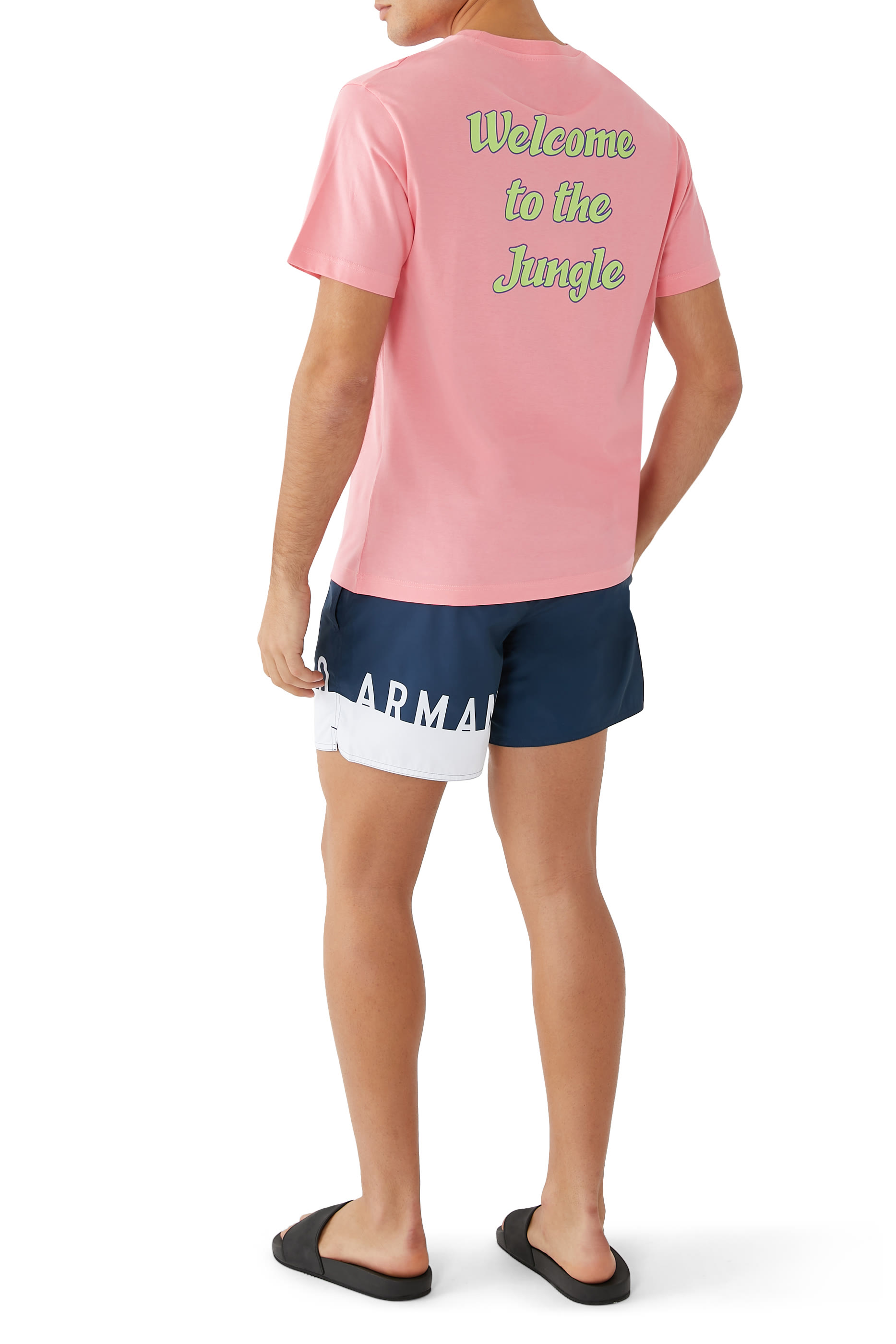 شورت سباحة إس 88 بخصر متوسط الإرتفاع نايلون