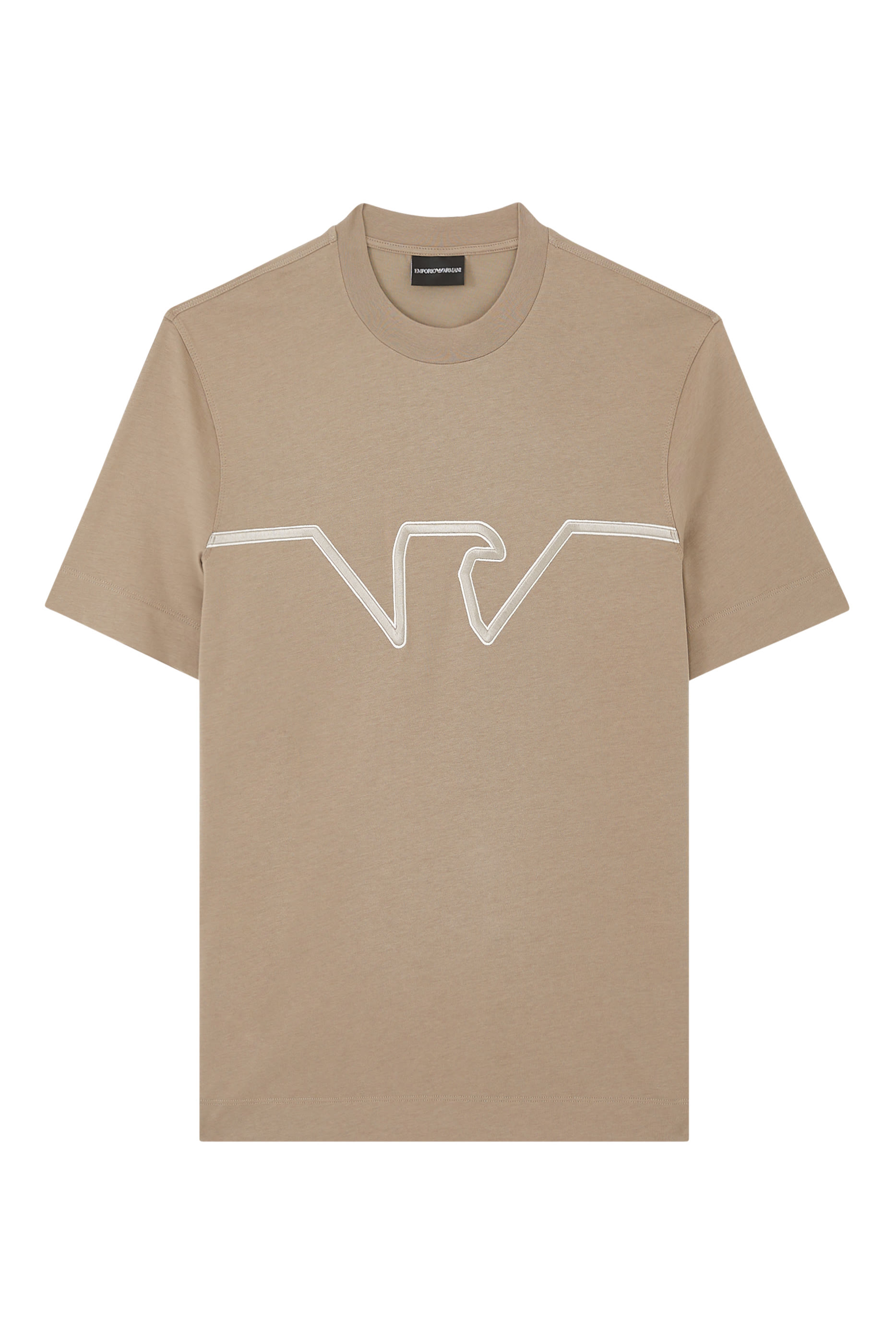 تيشيرت بشعار الماركة بحجم كبير