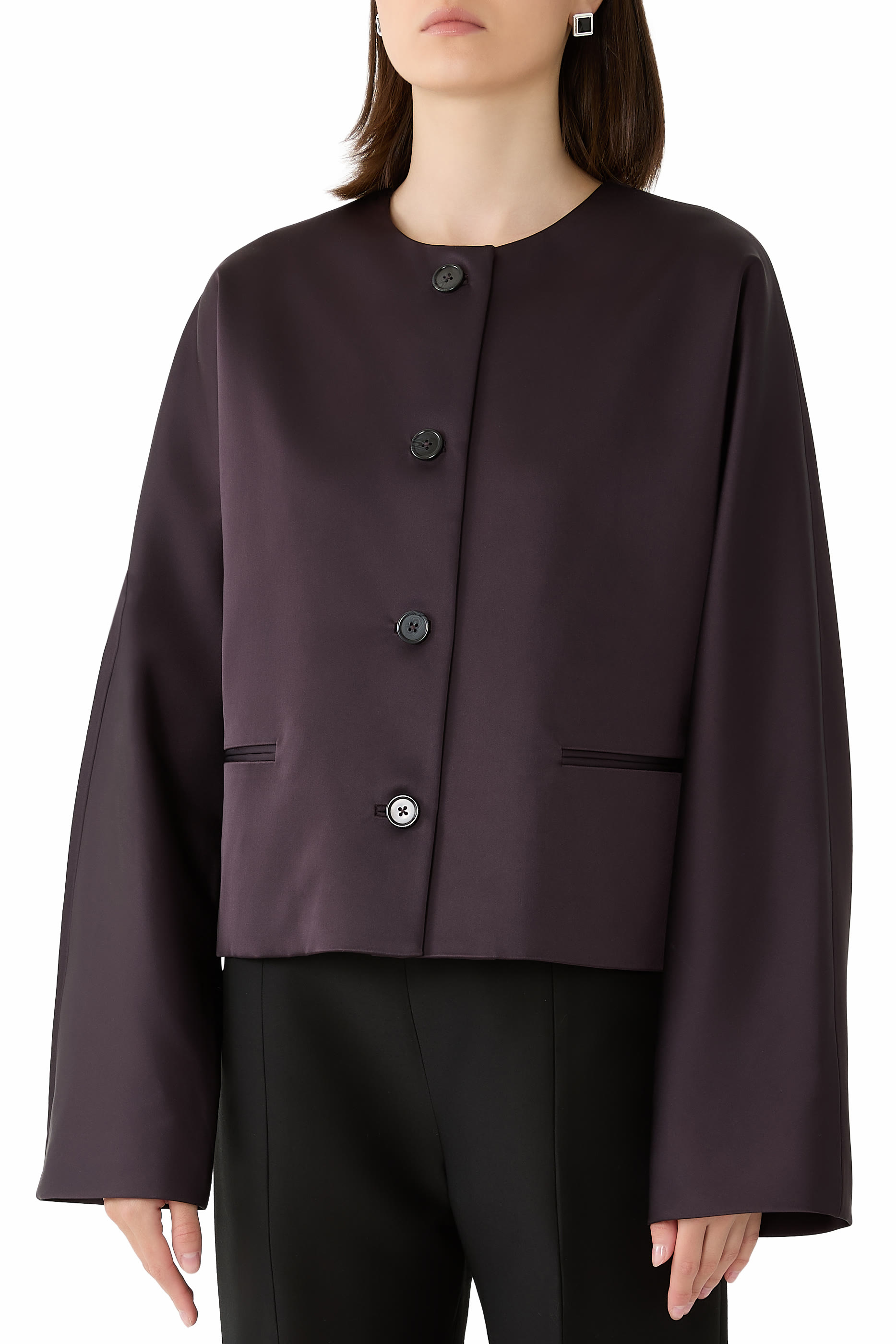 جاكيت ليز قصير