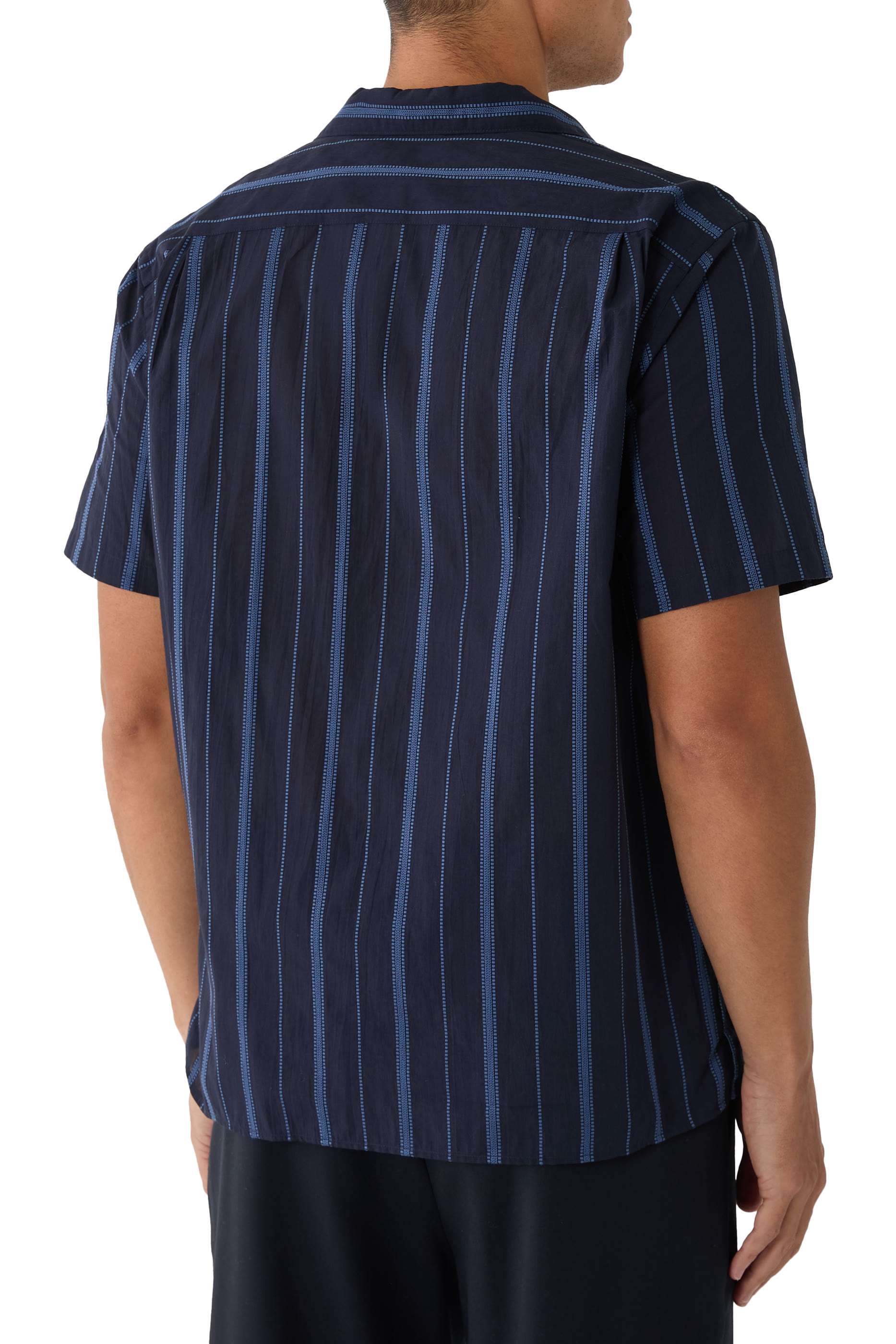 Deck Stripe Cotton Cabana Shirt