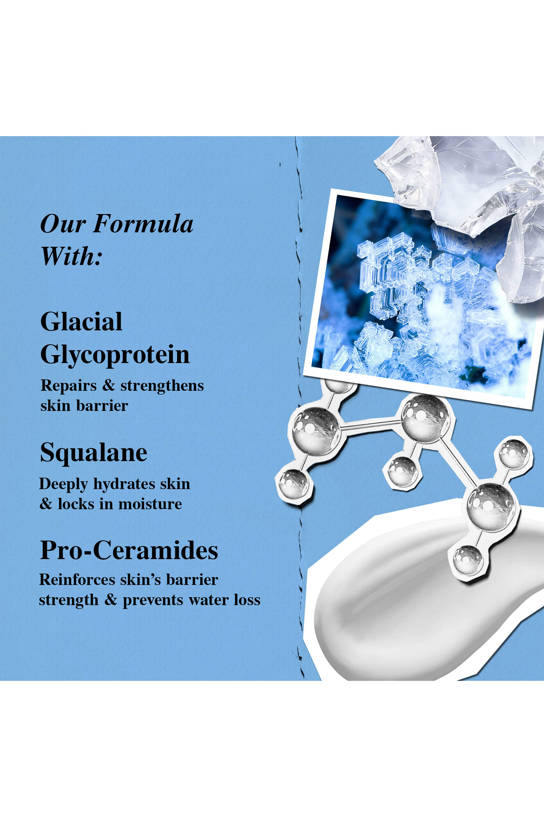 كريم الترا ميجا بالسكوالان لترطيب الجسم