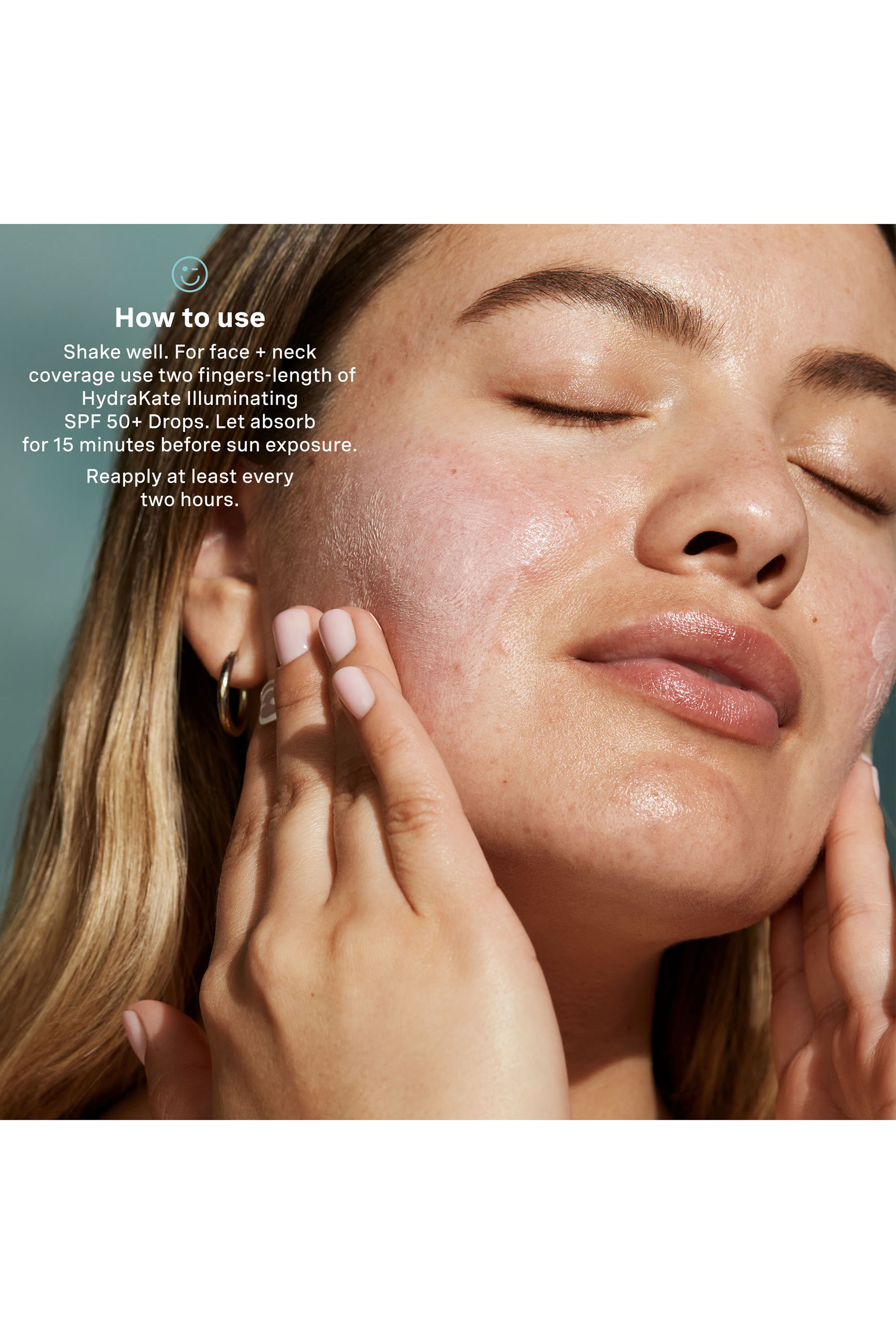 قطرة هيدراكيت إلومينيتين بعامل حماية SPF 50+